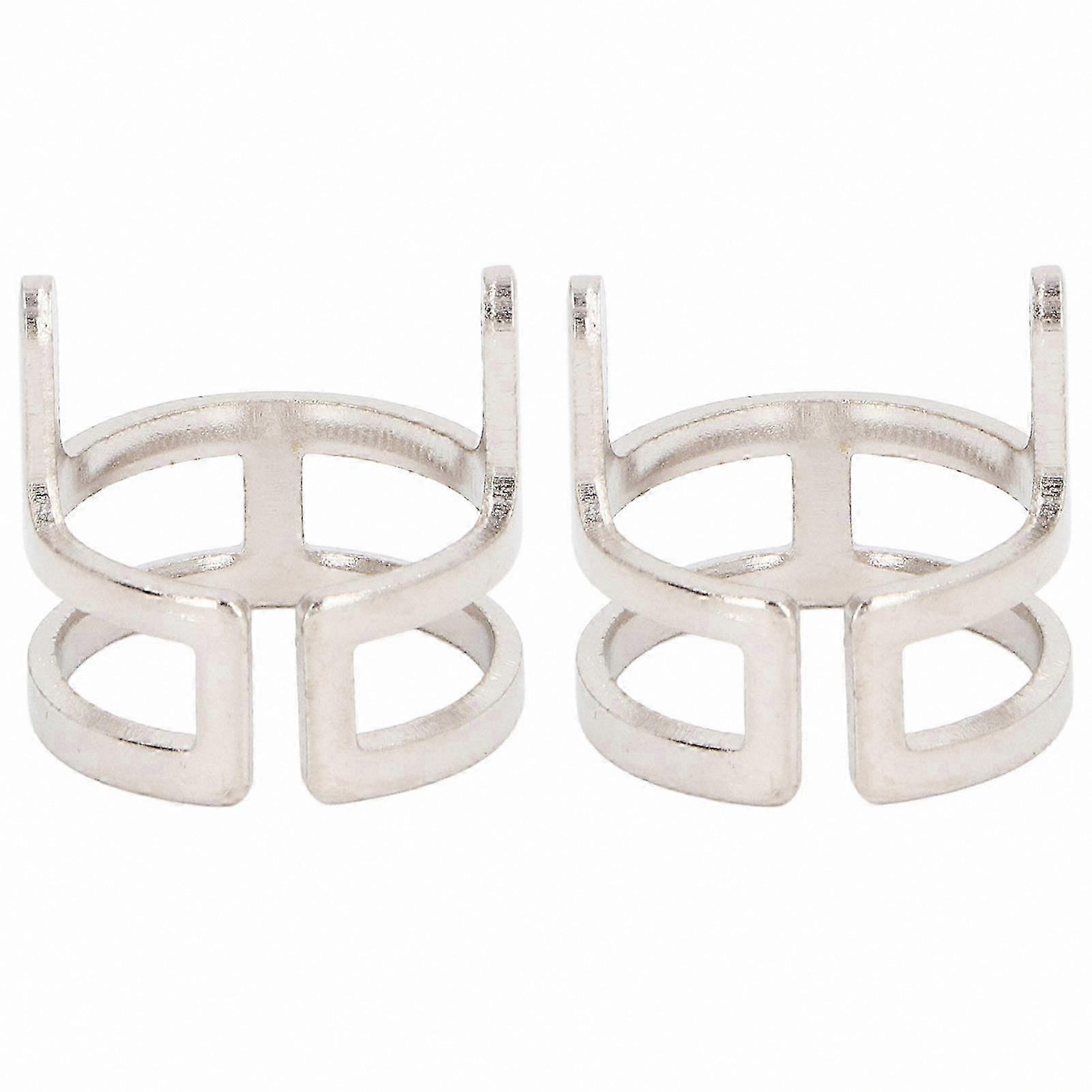 2 stk rustfritt stål avstandsstykke stand off guide brakett for plasmakutter AG60 SG55-kompatibel