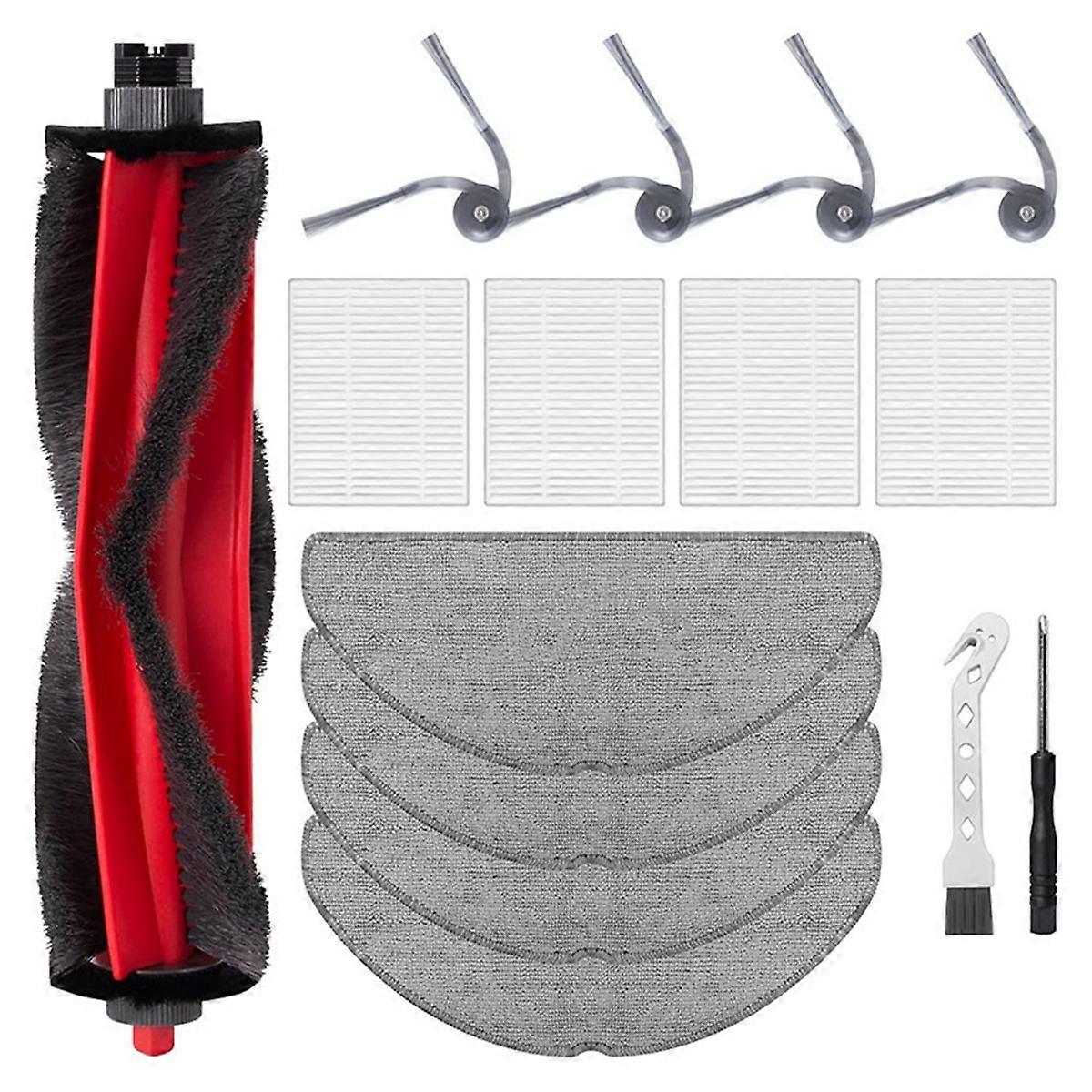 15Pcs Replacement Parts for M5/ M5+/ L5 Vacuum Accessories Main Side Brush Hepa Filter Mop Pads