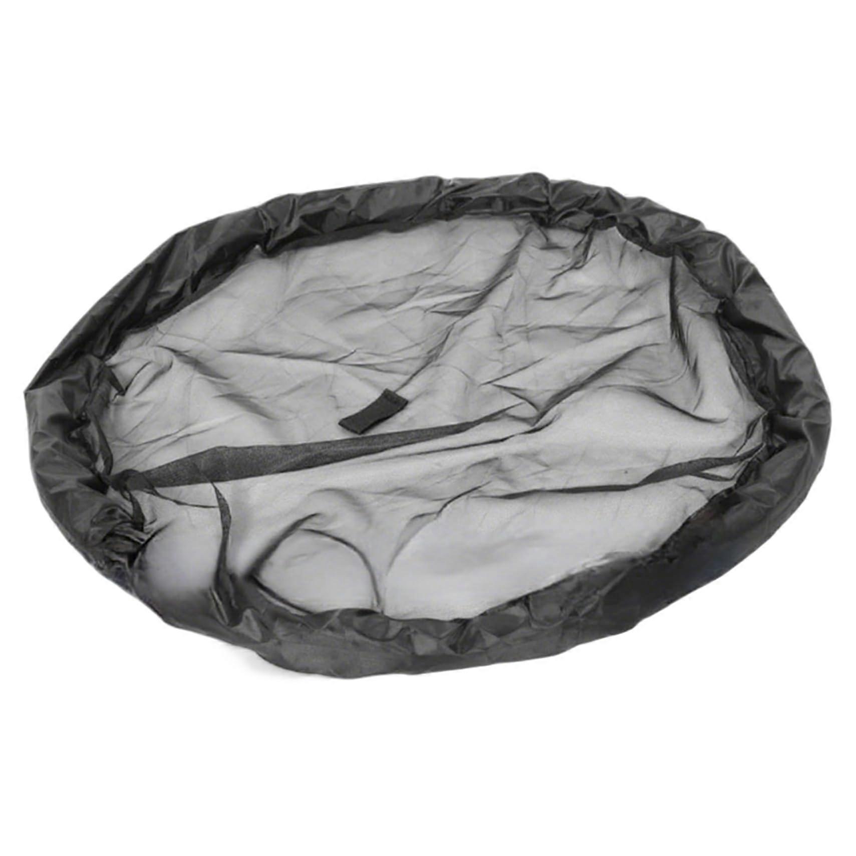 Floating Plant Barrier 18Inch Fine Mesh Floating Pond Planter Portable Pond Corral Lifting Ring