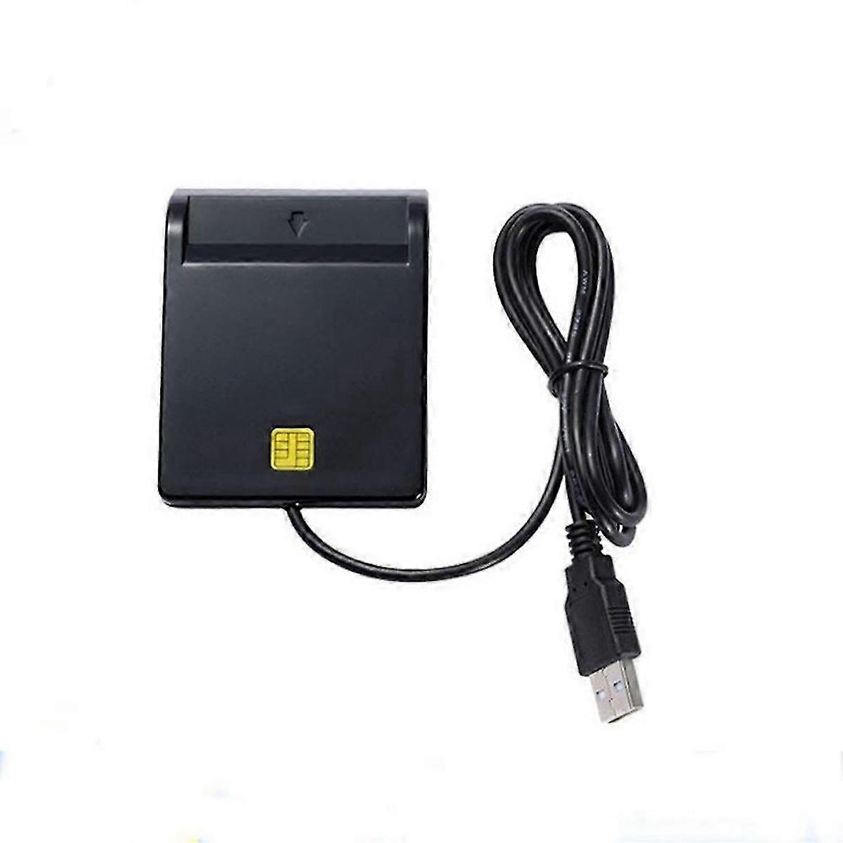 USB Smart Card Reader compatible Bank Card IC/ID EMV Card Reader compatible Windows 7 8 10 compatible Linux