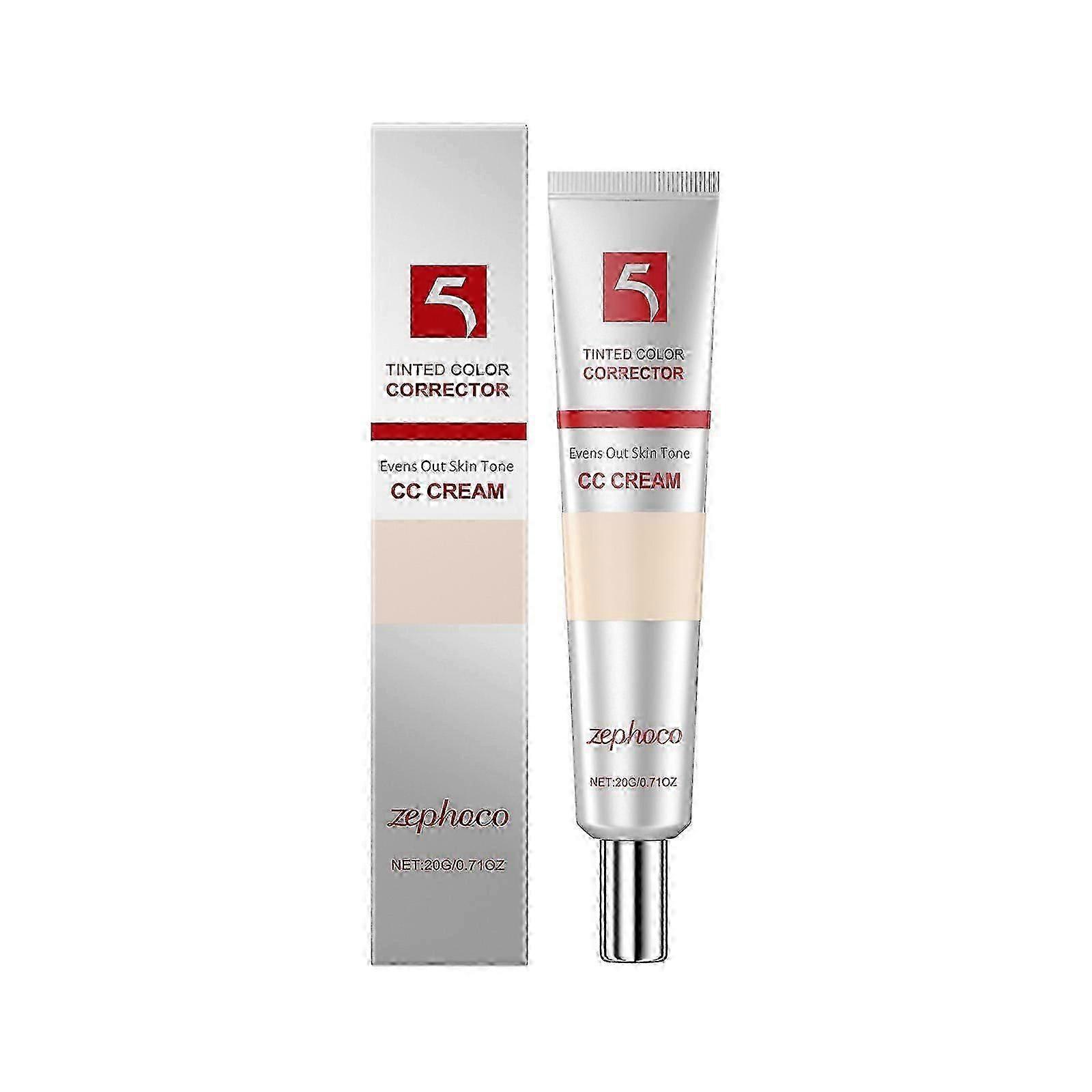 Zephoco Facial Concealer Cream with Light Matte Finish, Moisturising and Long-Lasting for a Natural, Non-Slip Look