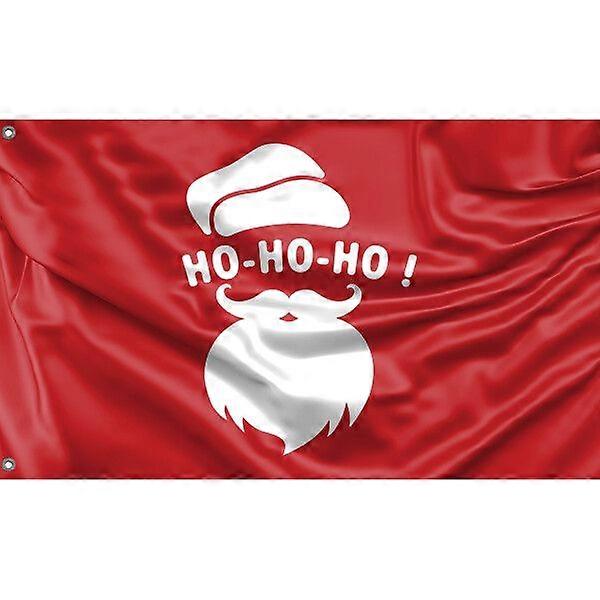 Santa HoHoHo Flag Pattern 959