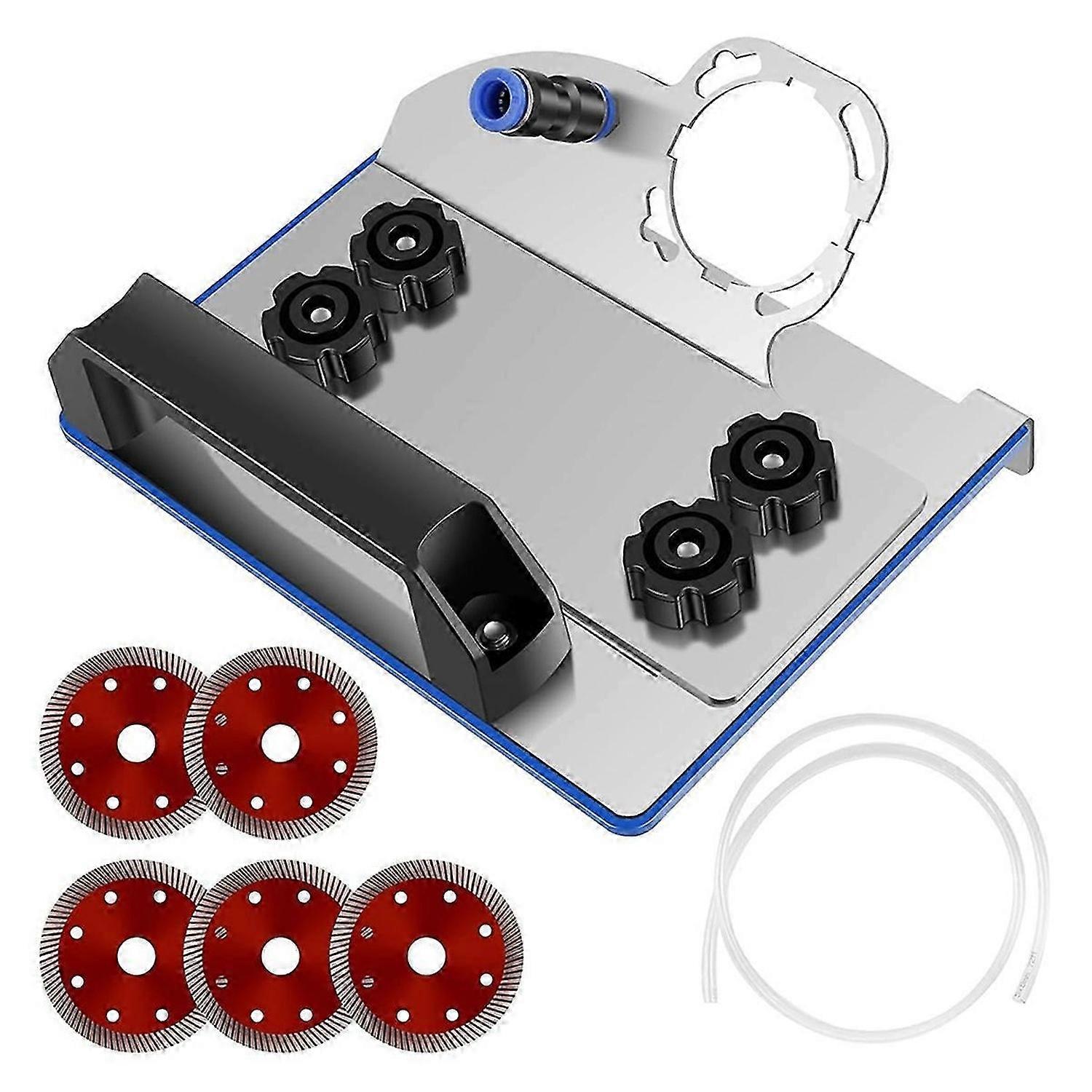 Angle Grinder Stand for Tile 45°Chamfer Cutting,