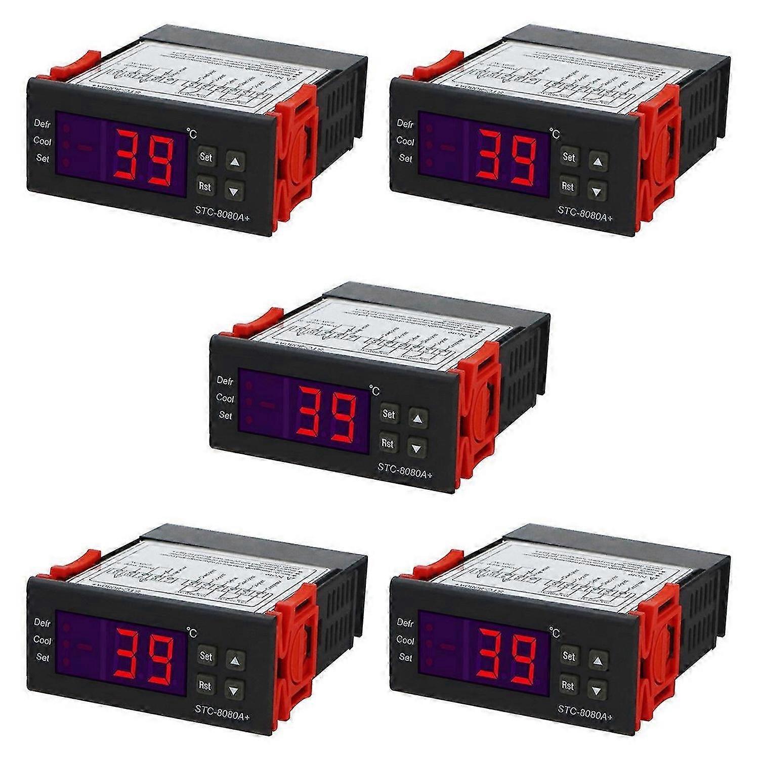 -8080A+Digital Temperature Controller 220V Regulator Hygrometer