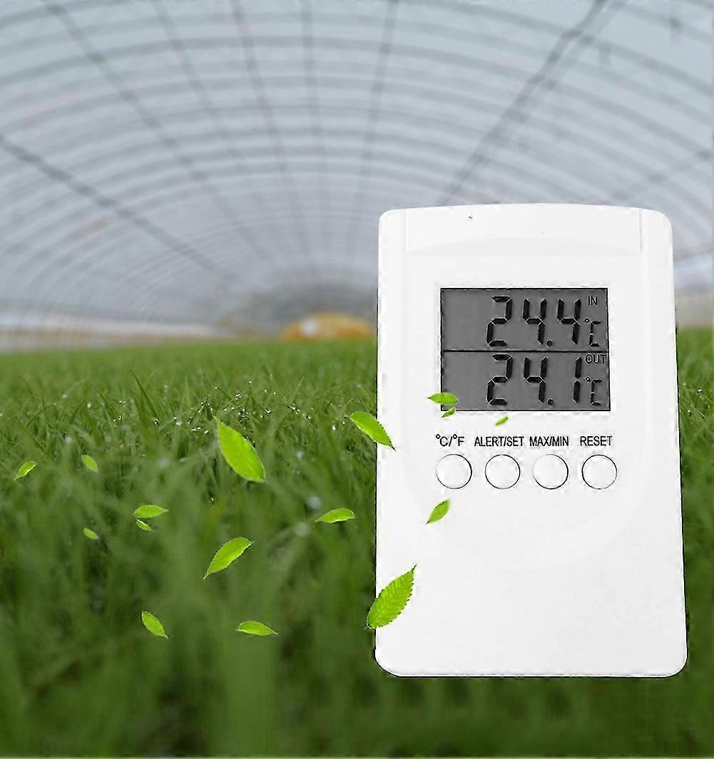 Digital Indoor/Outdoor Thermometer with Alarm Function 2025