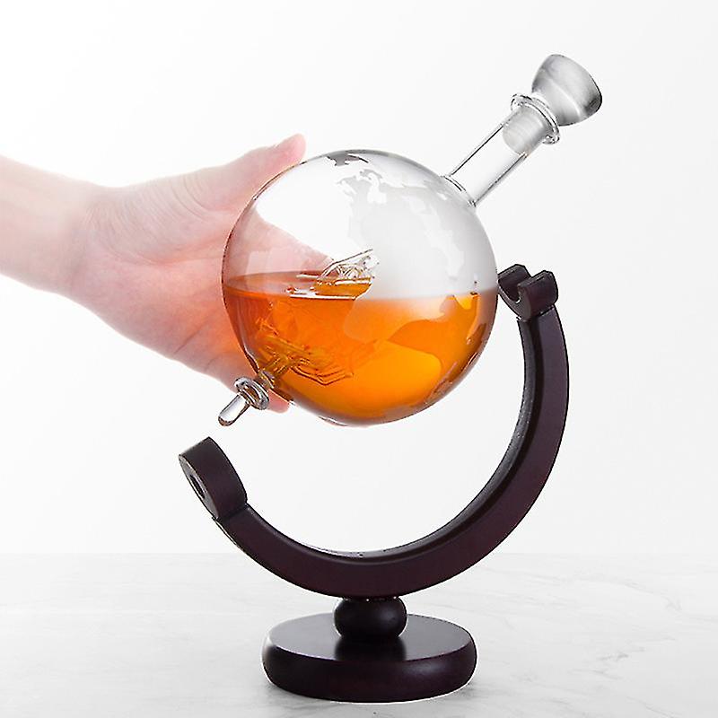Bottiglia di vetro da 850 ml sigillata, bottiglia di vino artigianale creativo decanter