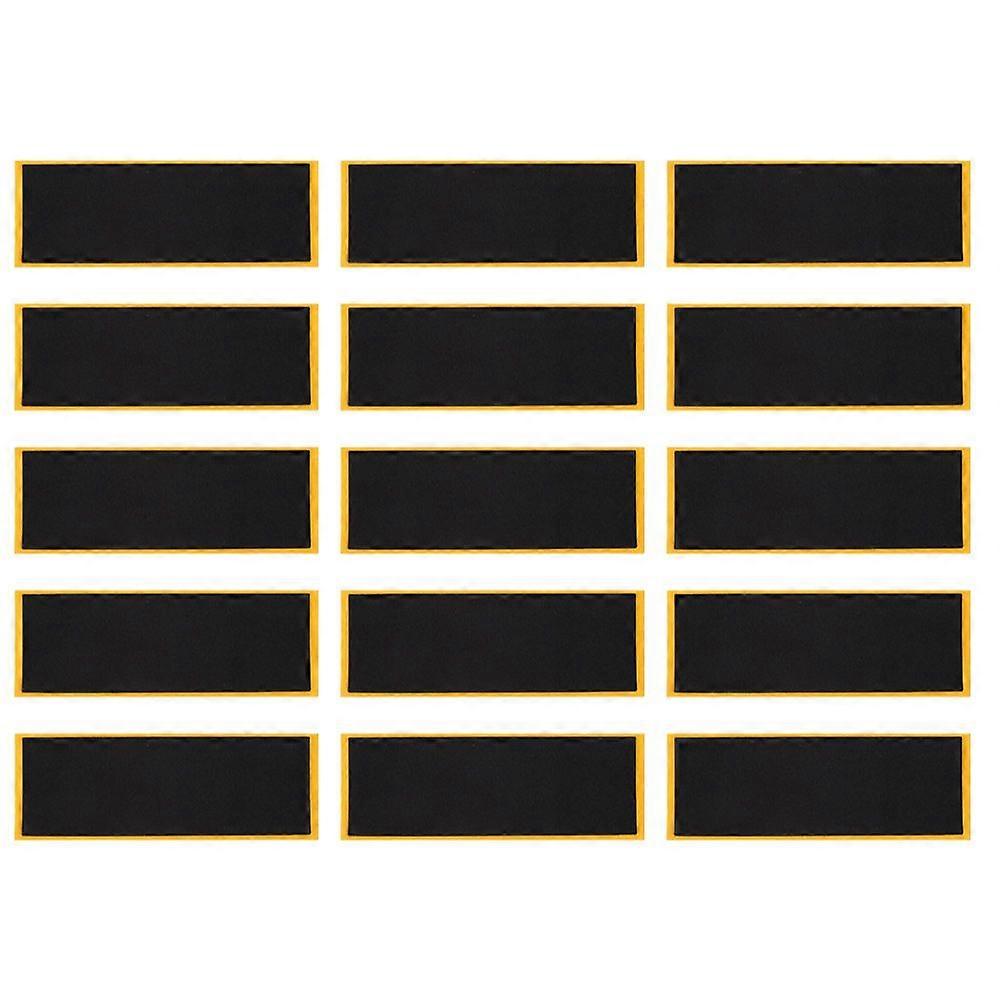 15 τεμάχια μαύρη ταινία λαβής με αφρώδη υφή για ταστιέρα, αντιολισθητική ταινία για skateboard δακτύλων