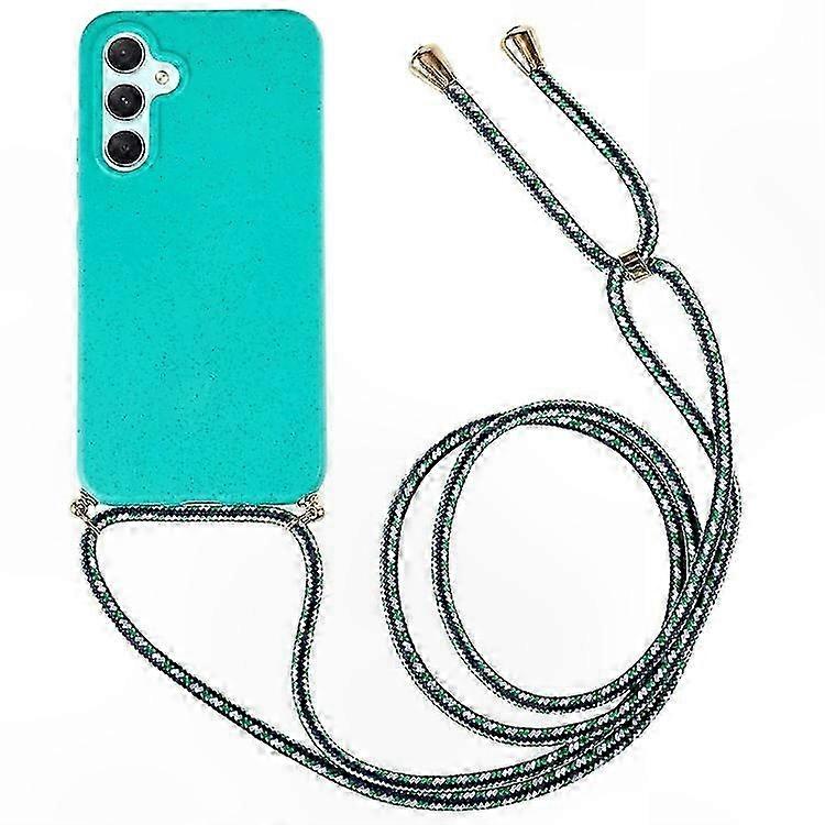Galaxy A56 5G Eco-Friendly Biodegradable Wheat Straw TPU Case with Lanyard