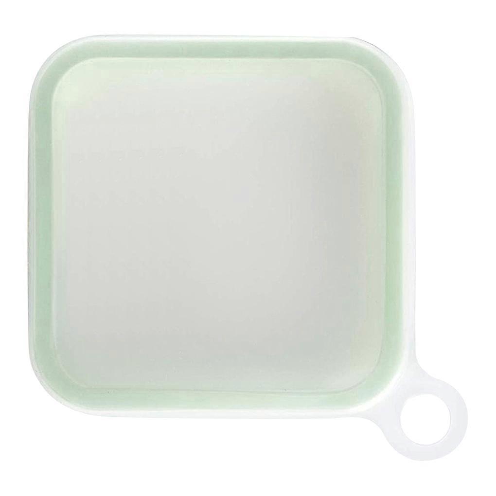 Sandwich Lunch Box Portable Toast Container Silicone Plastic Bread Packer TZ