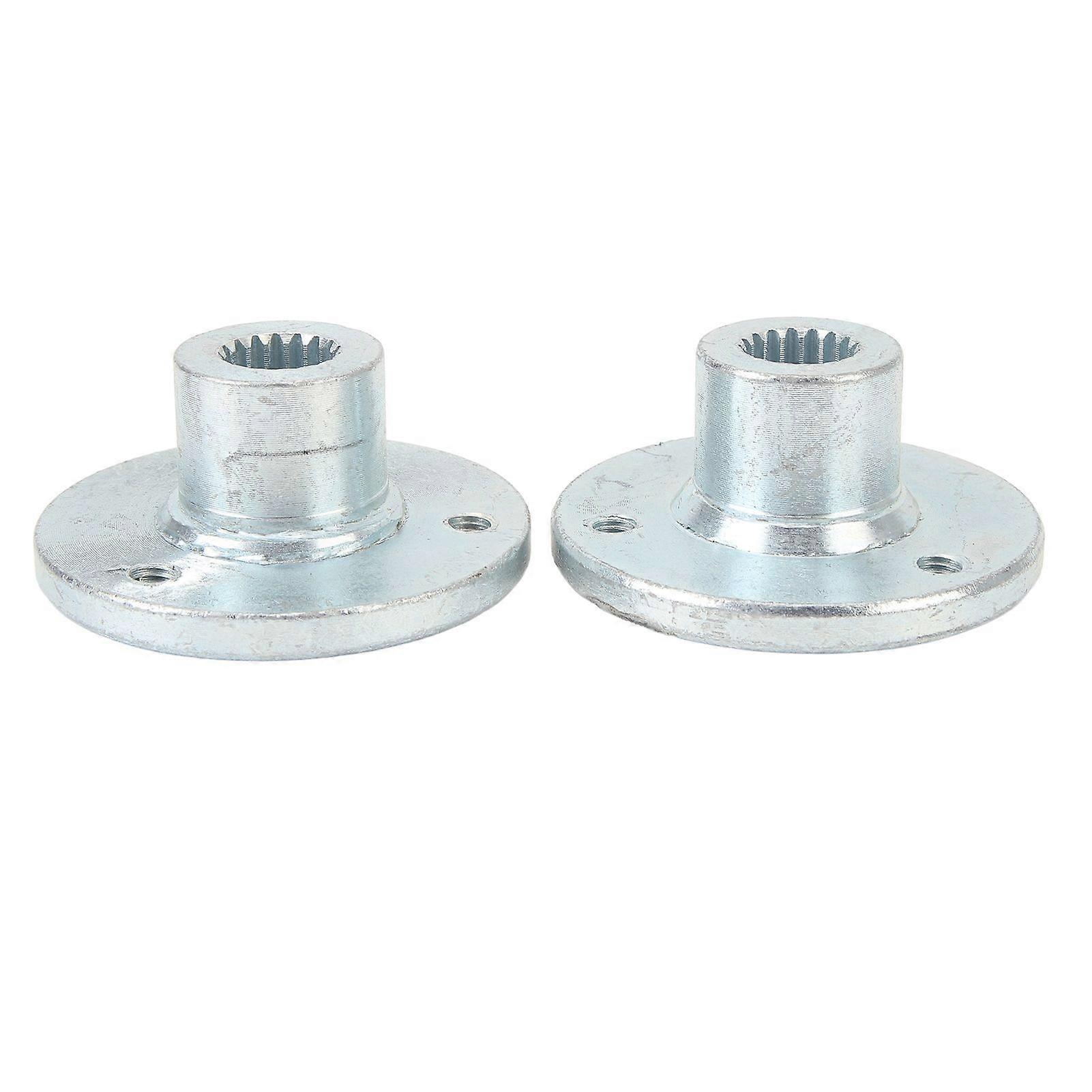 Pair of 17T 3 Stud Rear Wheel Hub Shaft Steel Alloys Rear Axle Wheel Hub for Quad Bike ATV Dune Go Kart with 5 Inch Tires