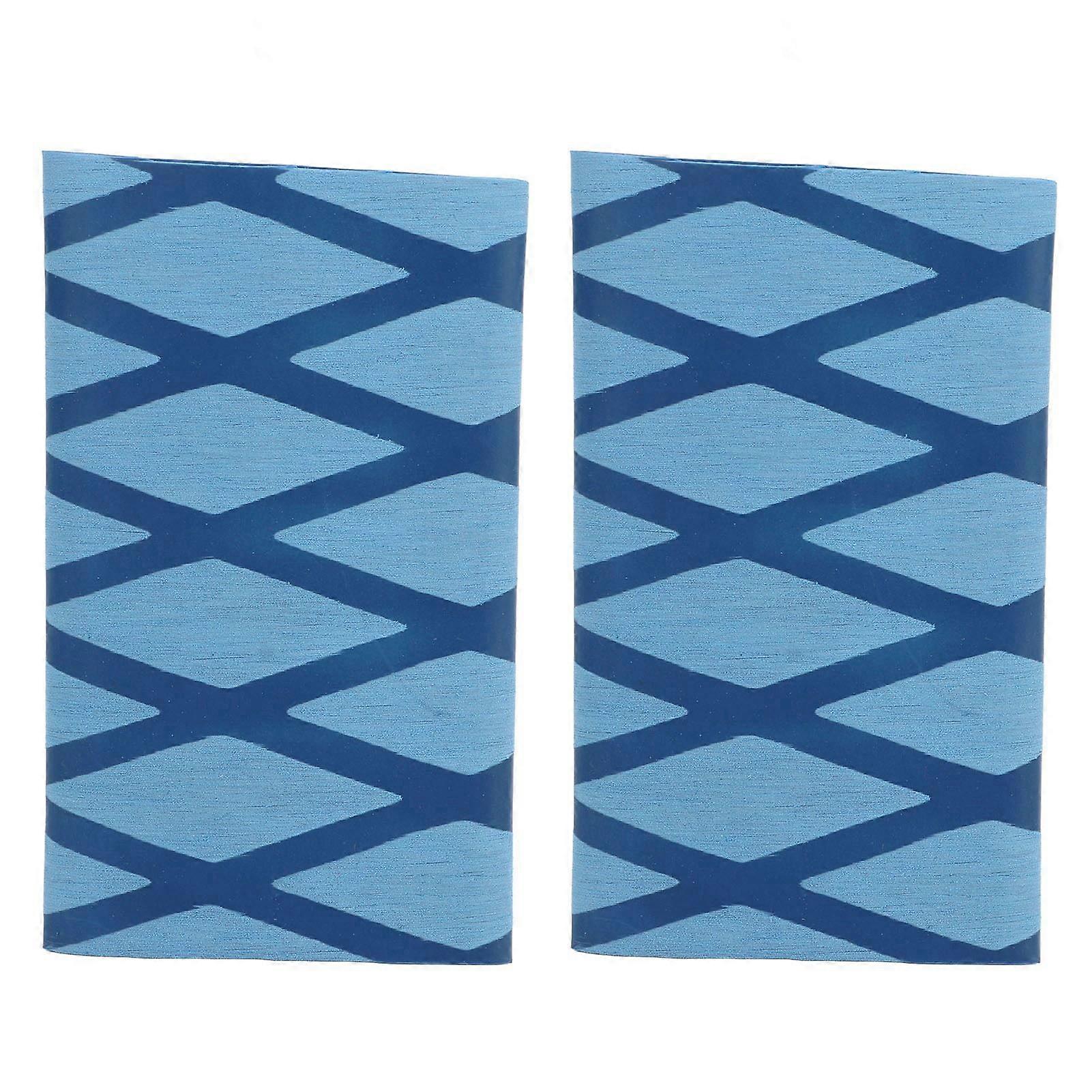 2 Pcs Table Tennis Racket Soft Grip Tape Ping Pong Bat Grips Sweatband Heat Shrinkable Anti Slip Handle Tape Blue