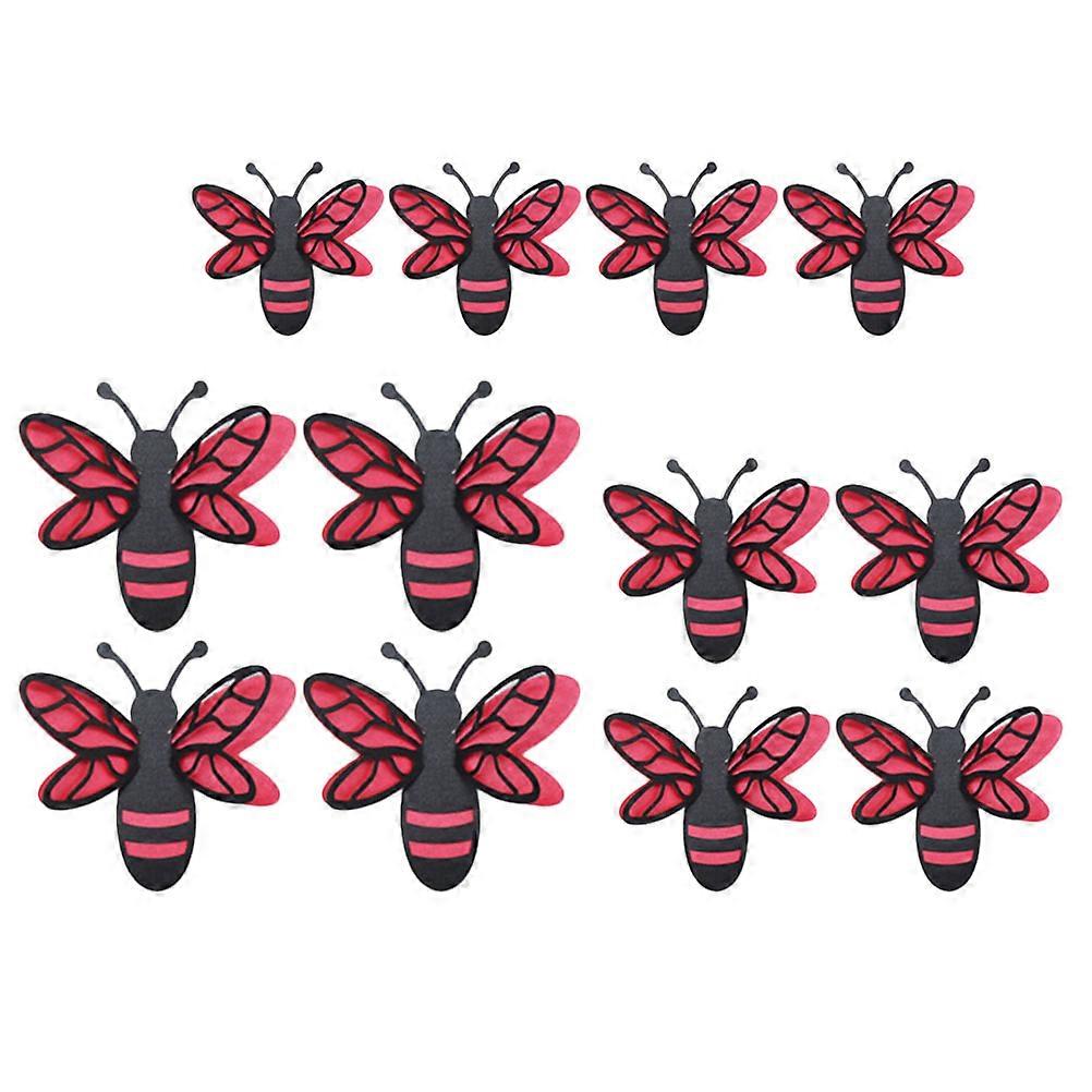 Delicate Bees Wall Sticker for Decor 3Sets of 3D Bee Wall Decals