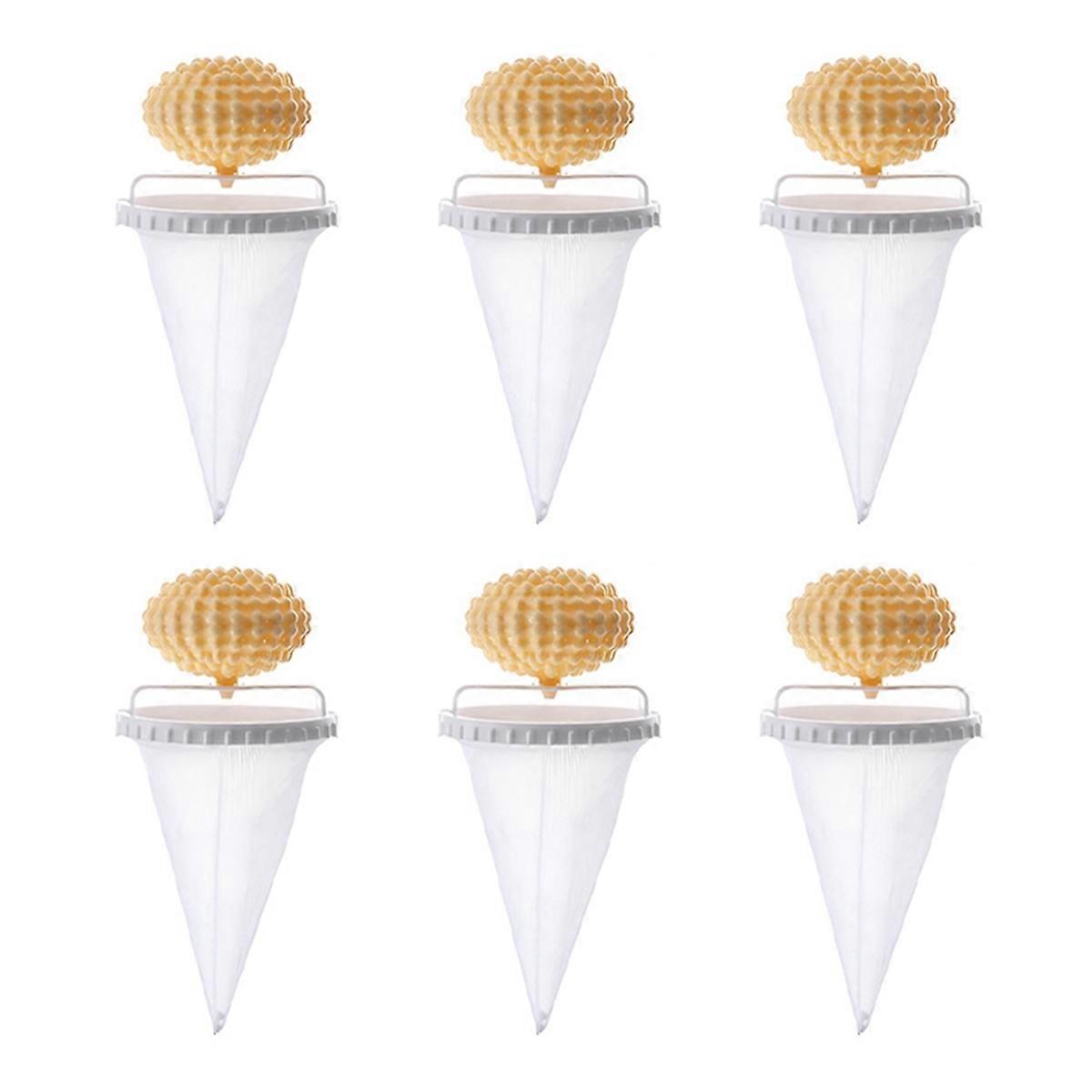 6Pack Floating Hair Filtering Mesh Removal,Hair Remover for Laundry C