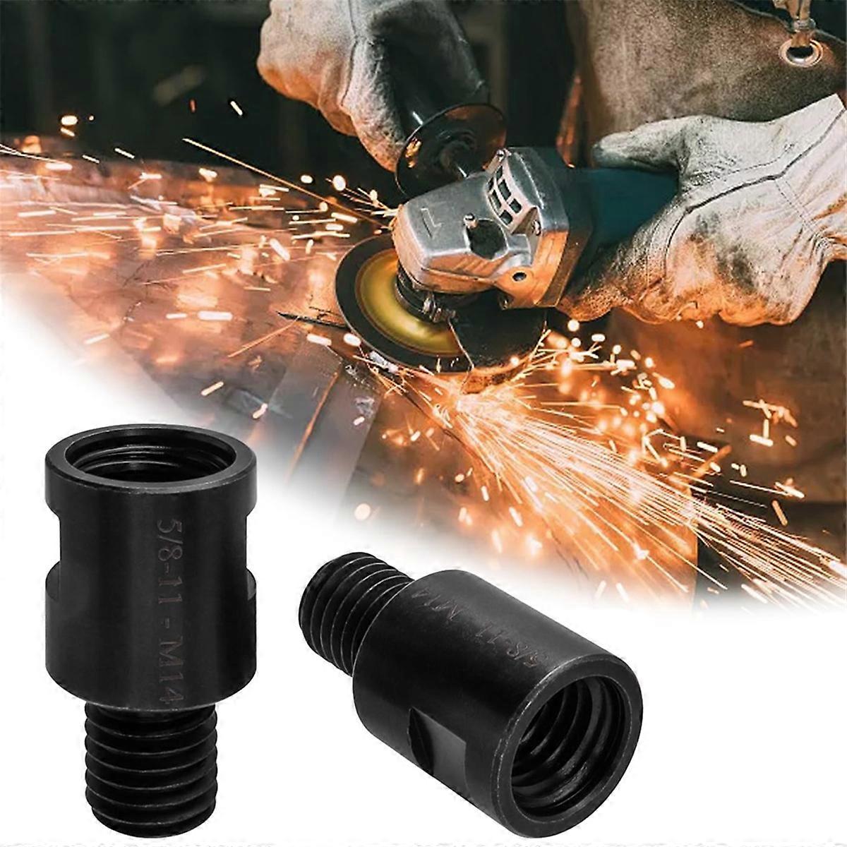 2pcs 5/8 inch-11 to M14 Adapter Angle grinder Thread converter