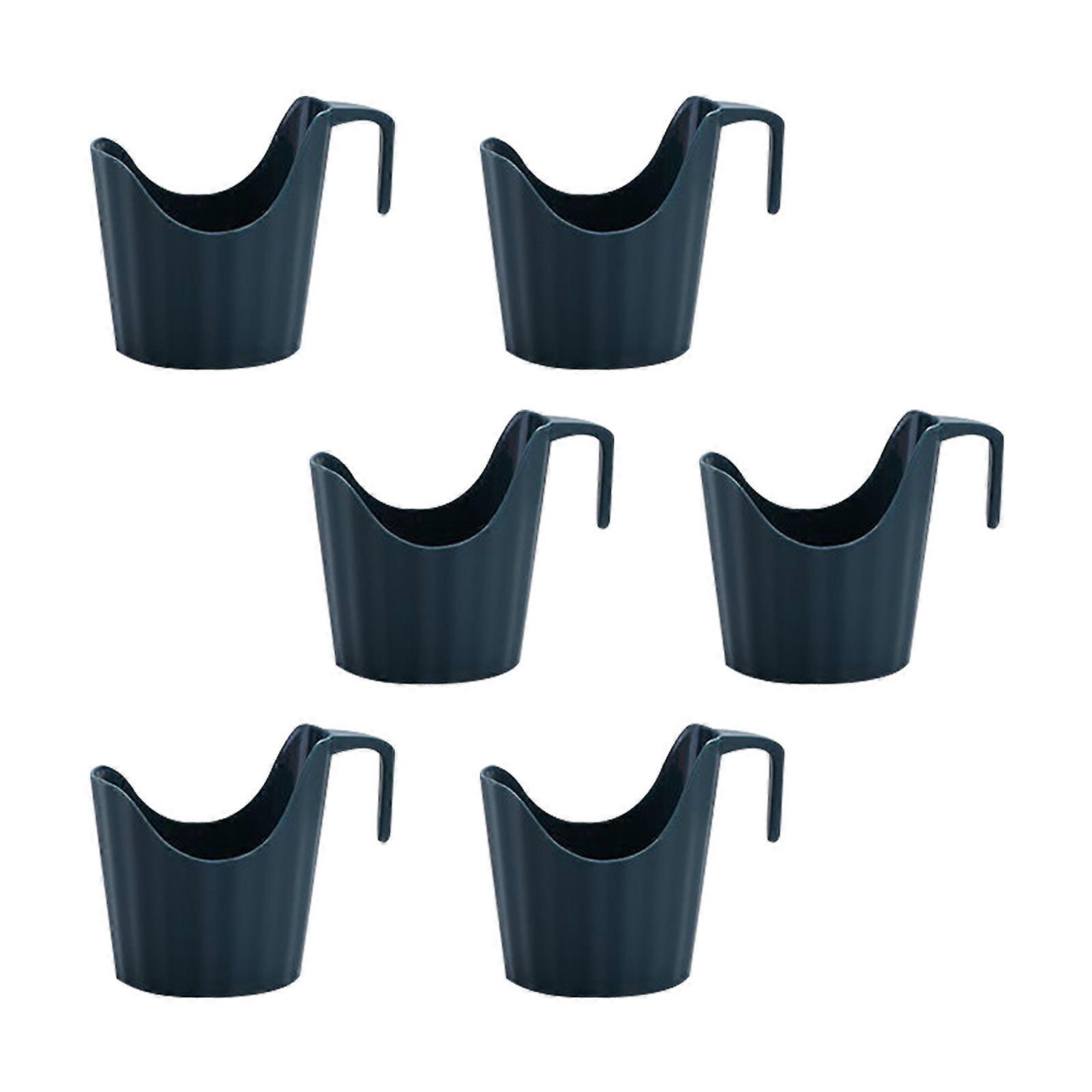 Paper Cup Holder Blue for Disposable Cups Anti-Scalding with 18Pcs