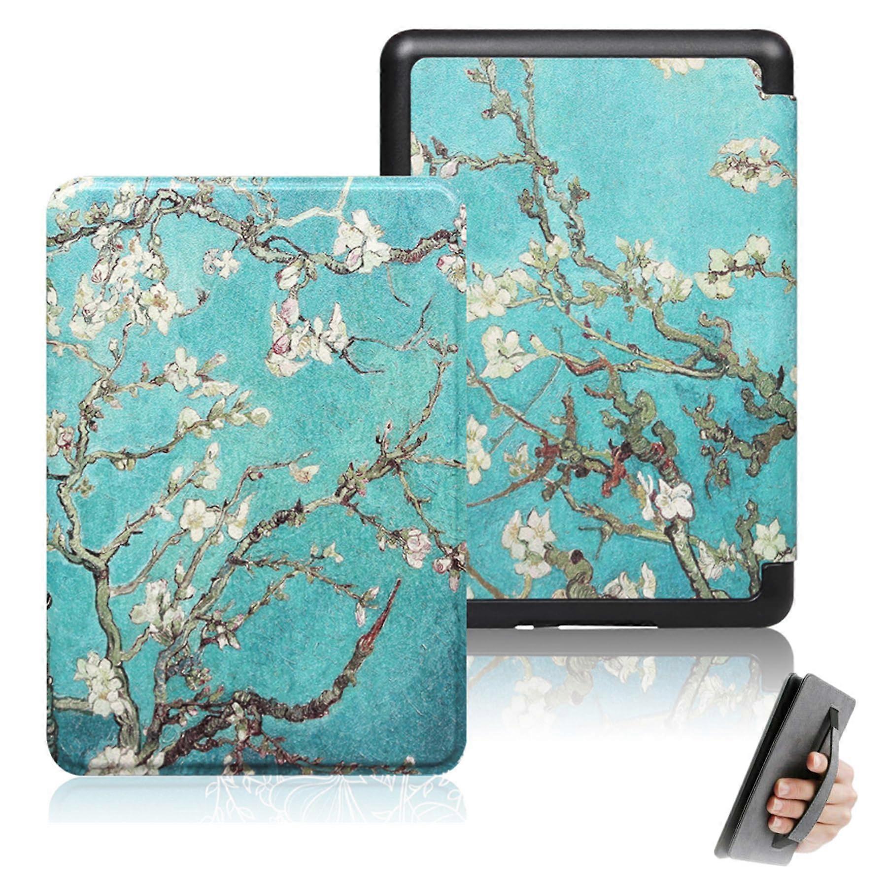 Case for Kindle Paperwhite/Signature Edition 11th Gen With Hand Strap Auto Sleep Wake M2L3EK/M2L4EK 6.8Inch Ebook