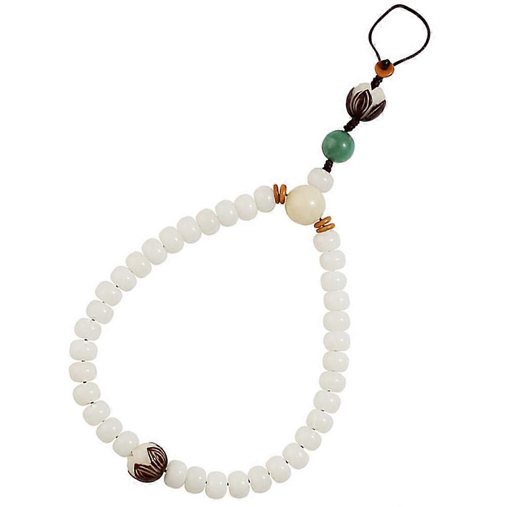 Ethnic Beaded Phone Chain Classic Wrist Wearable Hands-free Use Smartphone 2Pcs