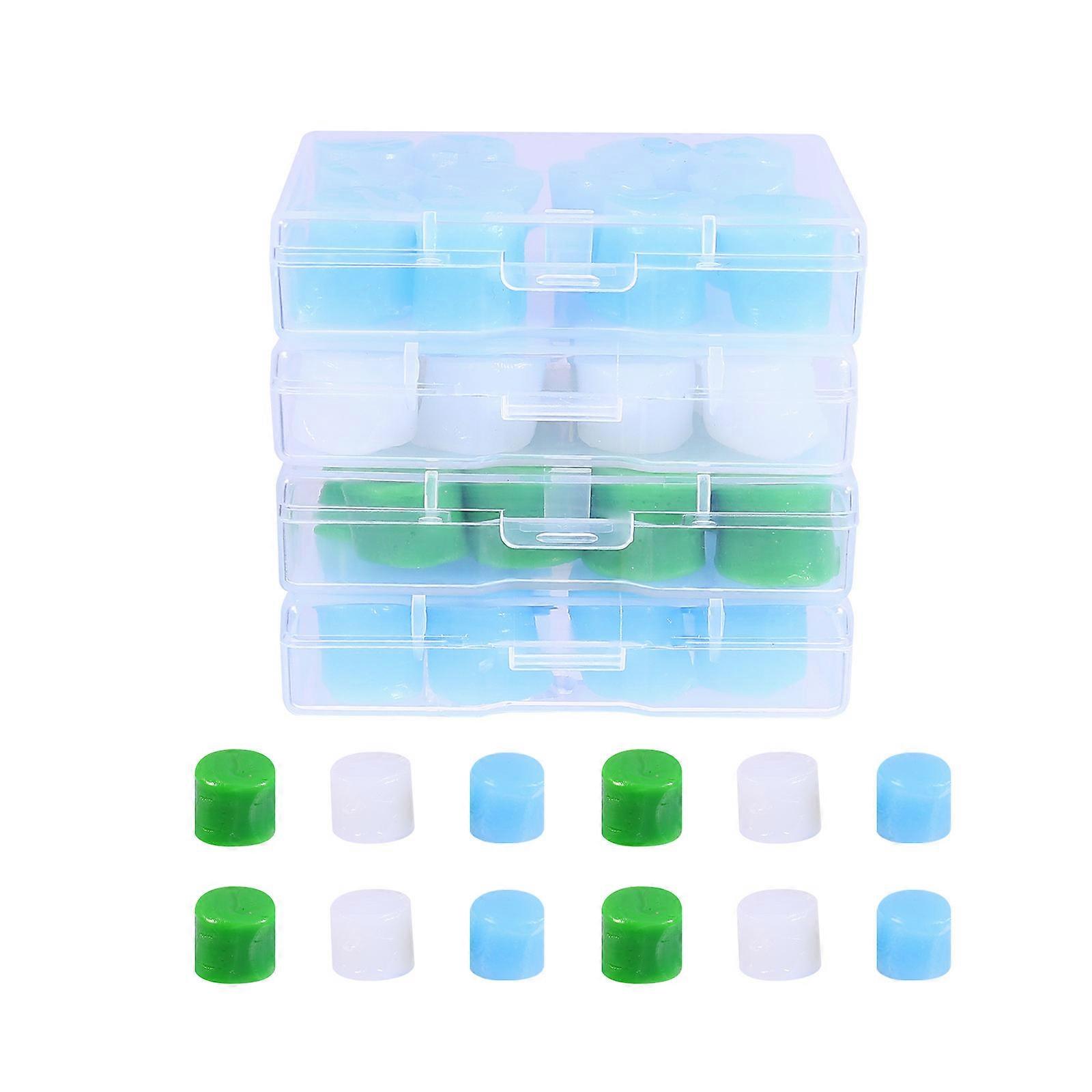 Comfortable Ear Plugs Silicone Noise Cancellation Ear Plugs 48Pairs