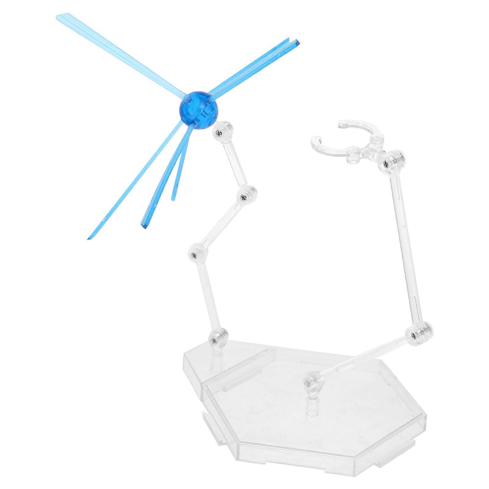 Blue Figure Stand For Stop Motion Figures Display Model Showcase Precision Craftsmanship Adjustable 1 Set