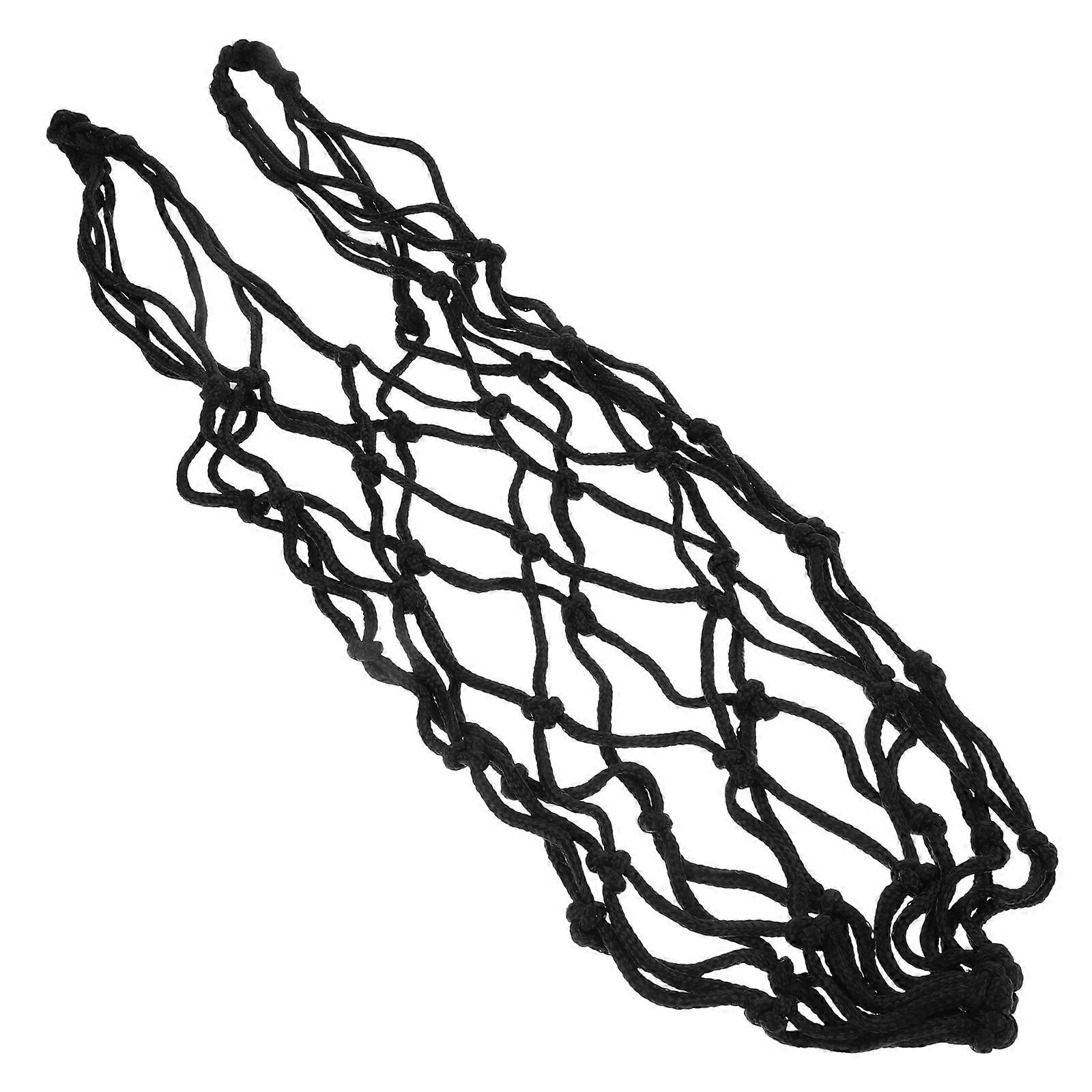 Poultry Feeding Hanging Cotton Net Bag for 2Pcs Black Durable Use