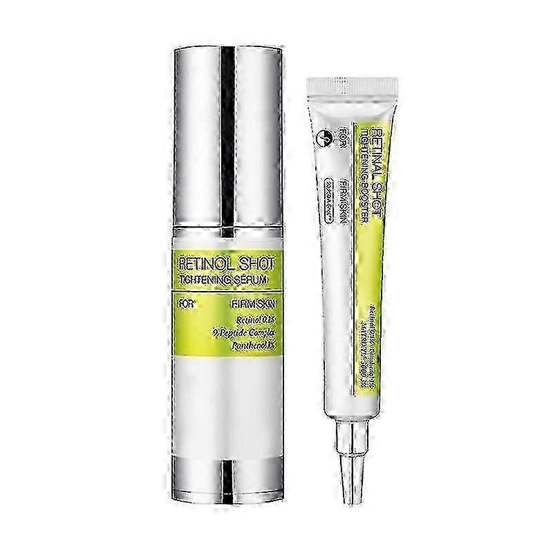 مجموعة العناية بالبشرة المضادة للشيخوخة من فيتا إيه ريتينول شوت لتقوية البشرة، سيروم ريتينول شوت لشد البشرة وكريم للعينين