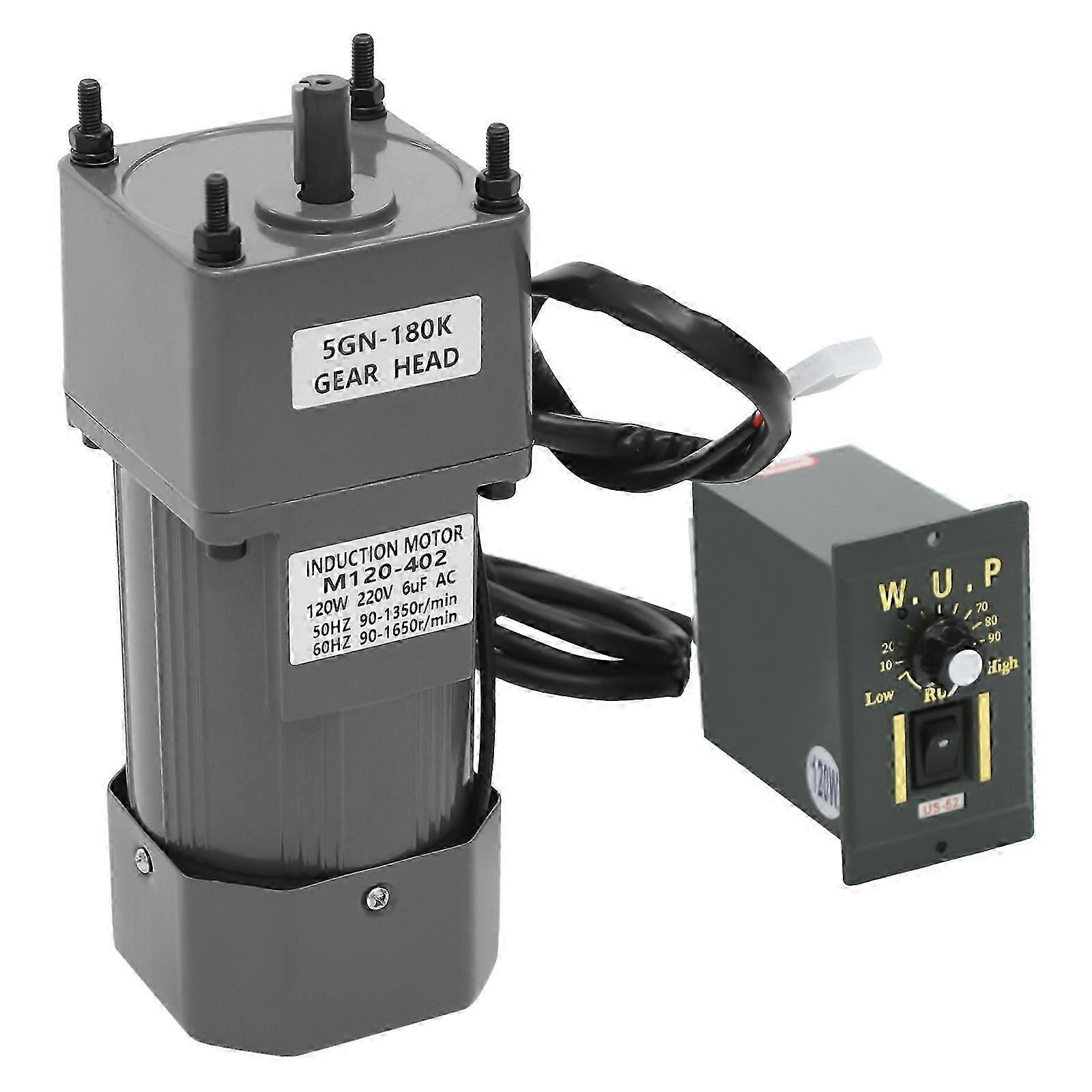 120W 180K Geared Motors with Reducer and Speed Controllers,Speed Controlled Motors