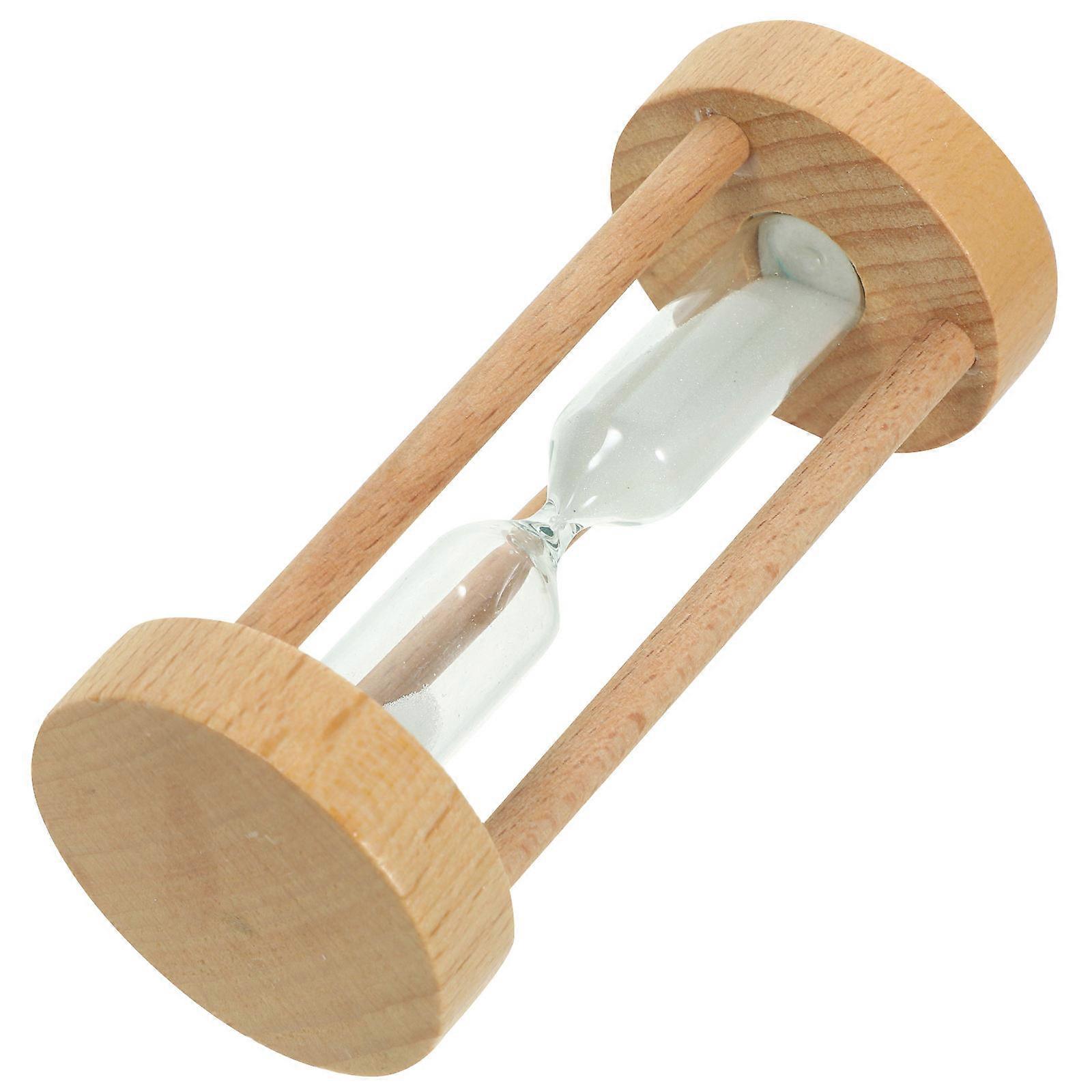 Hourglass Timer Decoration Classic Rounded Design For Office Decoration With 3 Minutes Timing Function 1Set