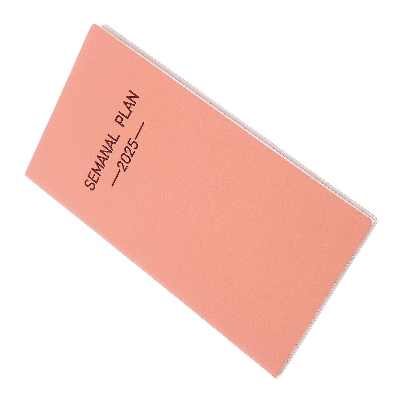 Weekly Schedule Pad Planner Notebook Office Writing 5Pcs in Pink