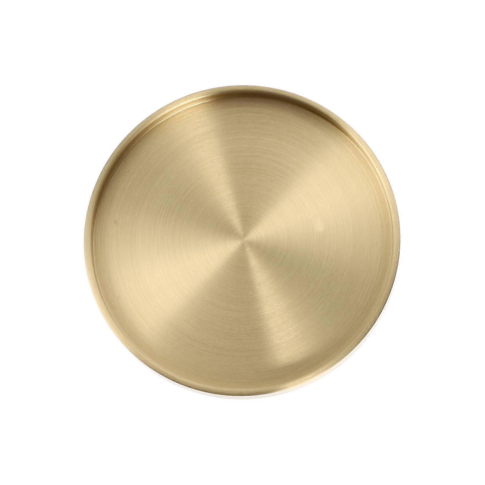 Creative Brass Tea Cup Stand Heat-Resistant Coaster for Home 3Pcs