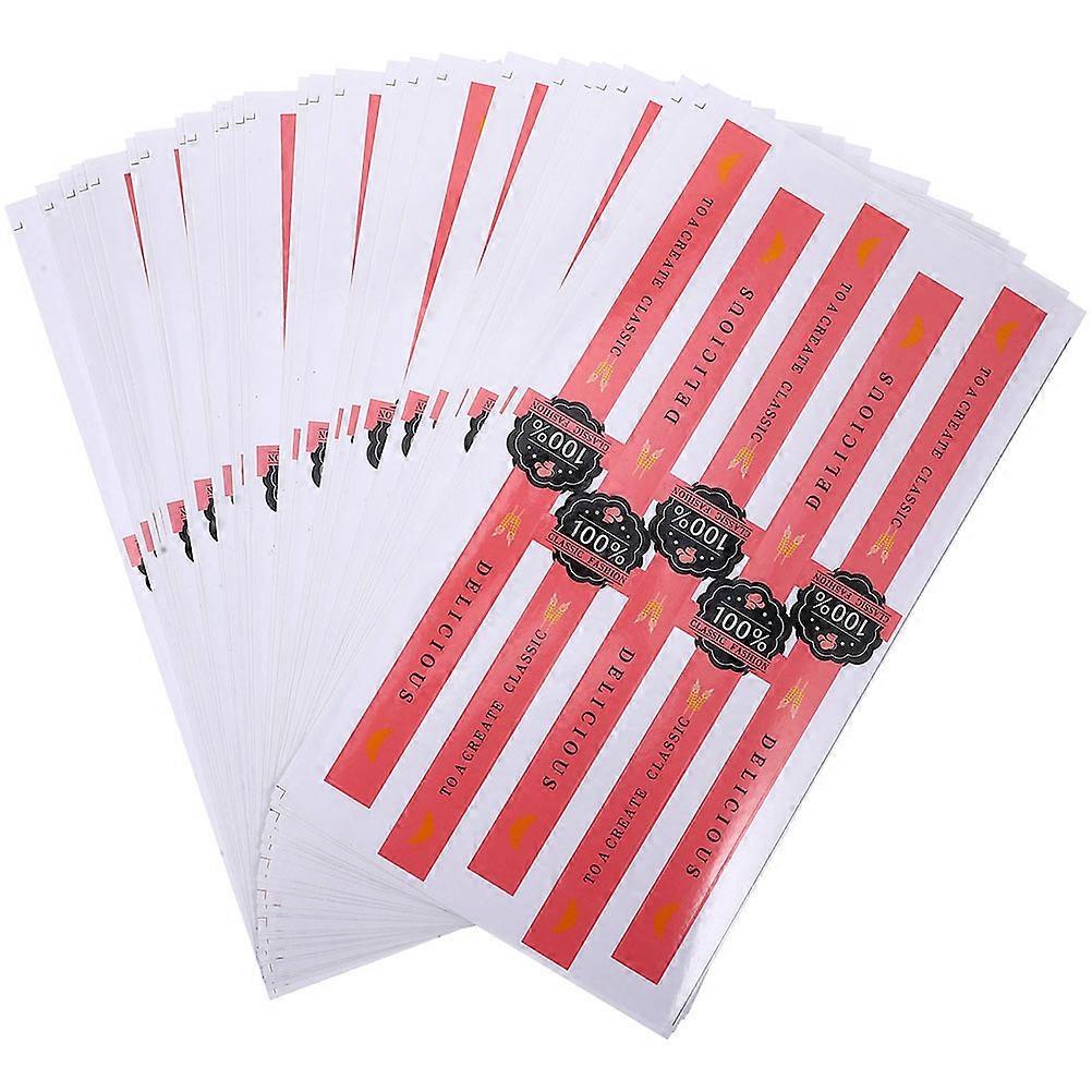 Handmade Food Baking Label Stickers for Home Use 200Pcs Pack