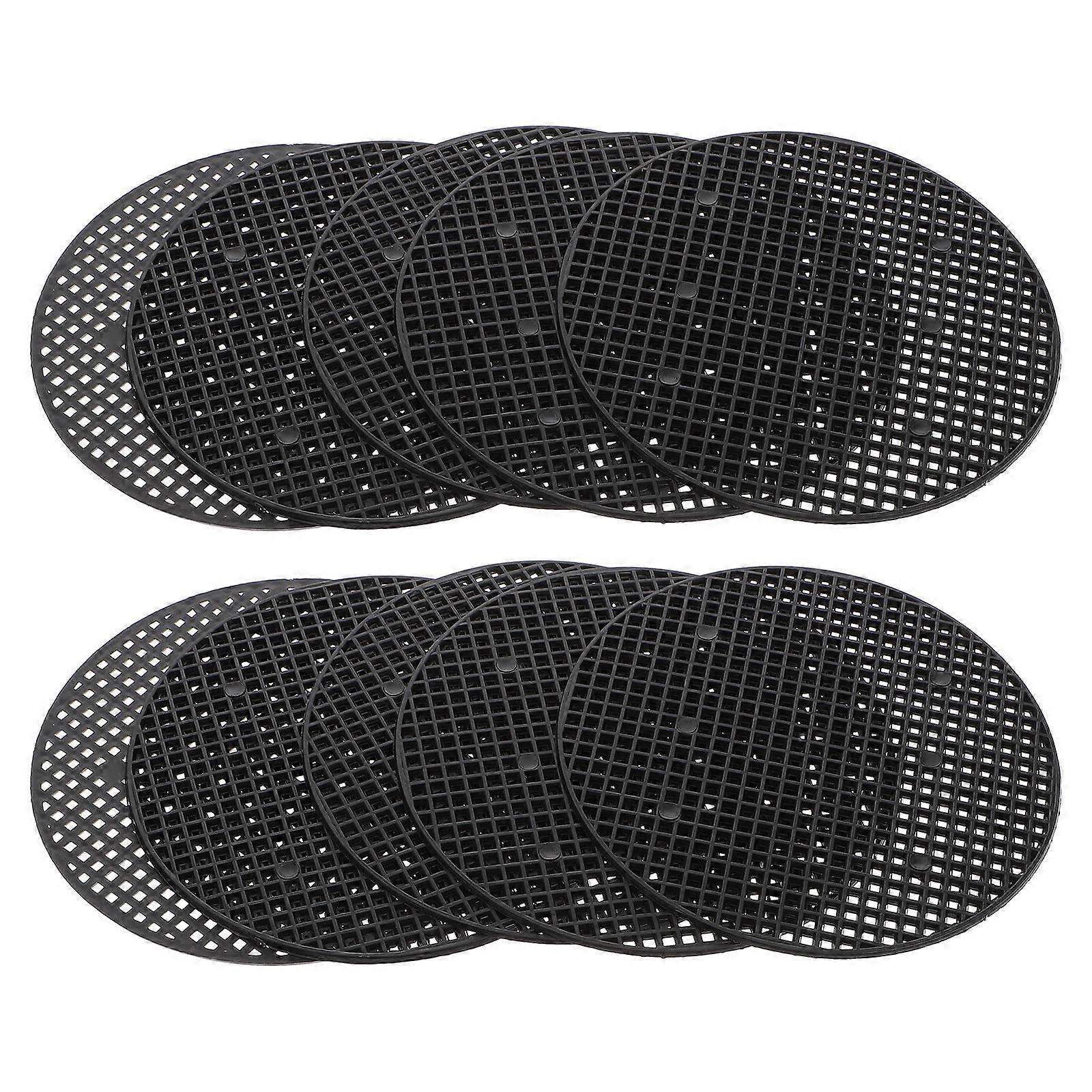 Flowerpot Bottom Mat for Soil Protection with 10Pcs Planter Hole Pads