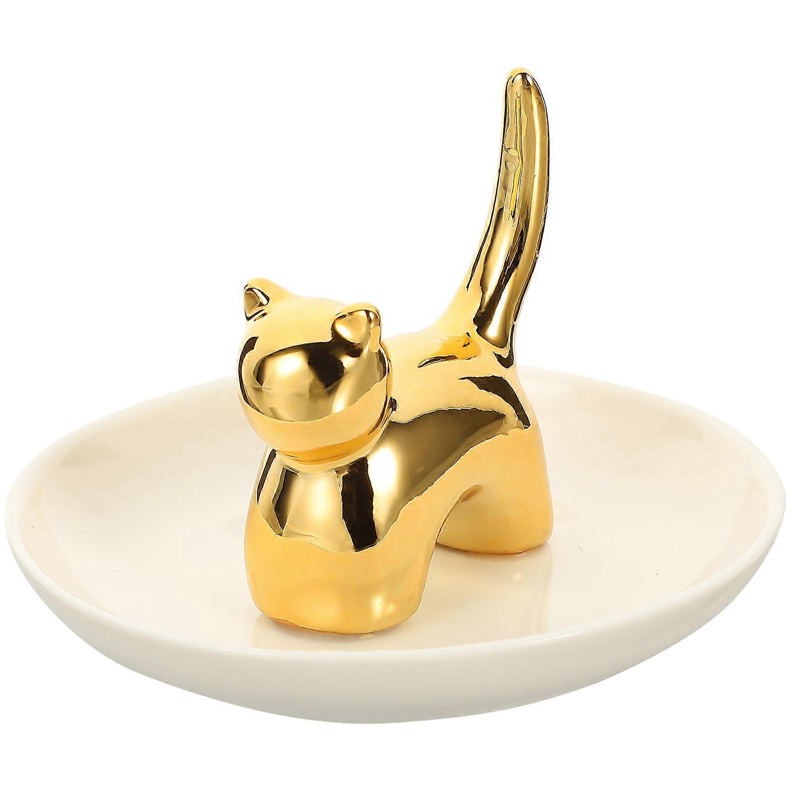 Ceramic Holder Jewelry Holder for Storage 2Pcs