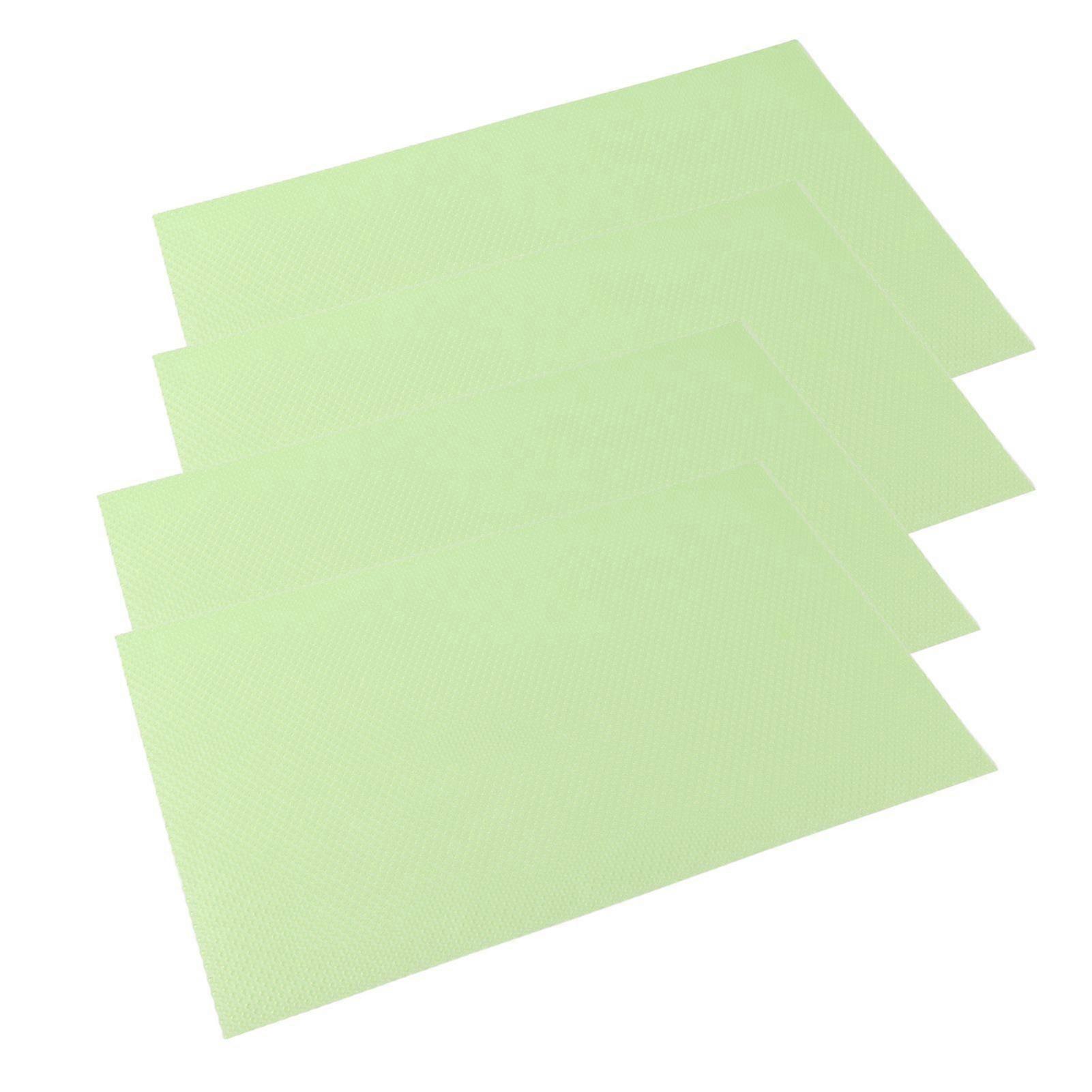 4pcs Set 29cm*45cm Refrigerator Pad Antifouling Mildew Moisture Absorption Pad