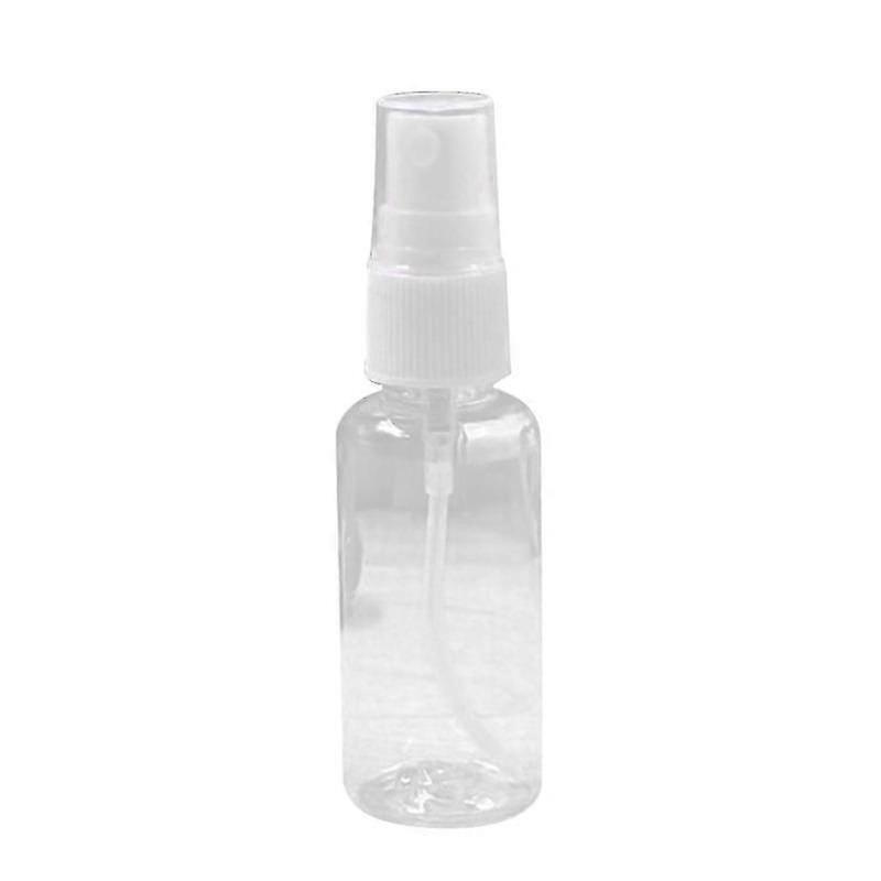 Spray Bottle, 30ml Leakproof Transparent Plastic Small Refillable Liquid Containers for Emulsion