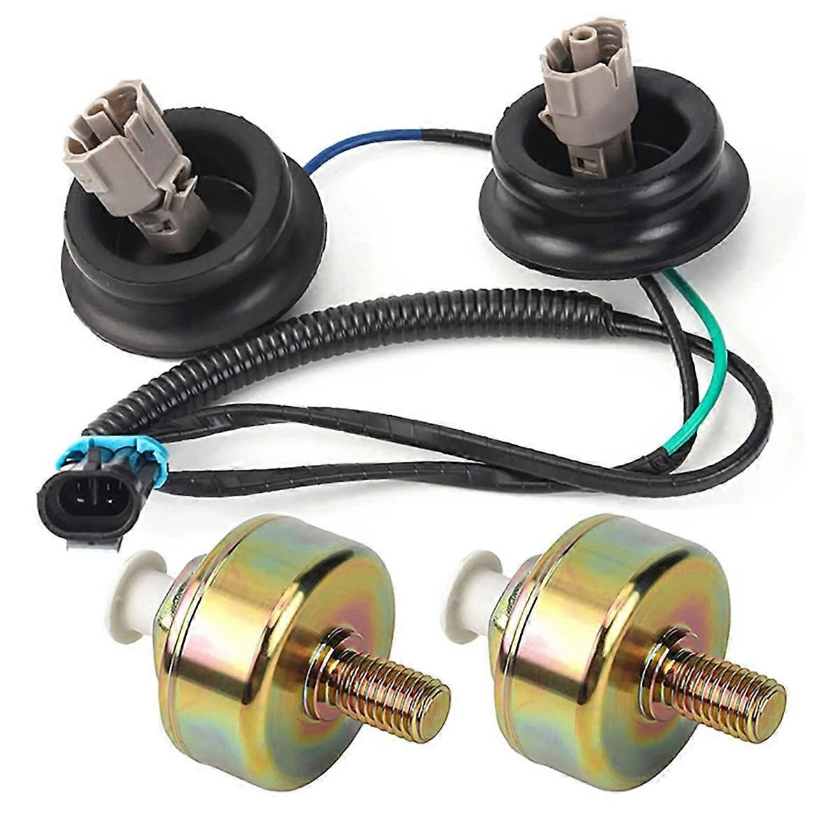 Knock Sensor with Wiring Harness 12601822 10456603 for 