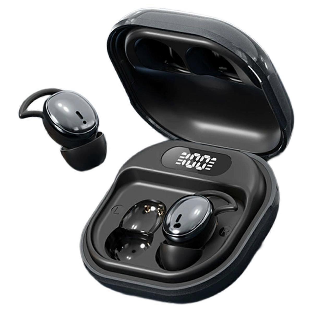 Écouteurs Bluetooth pour dormeurs latéraux, noirs