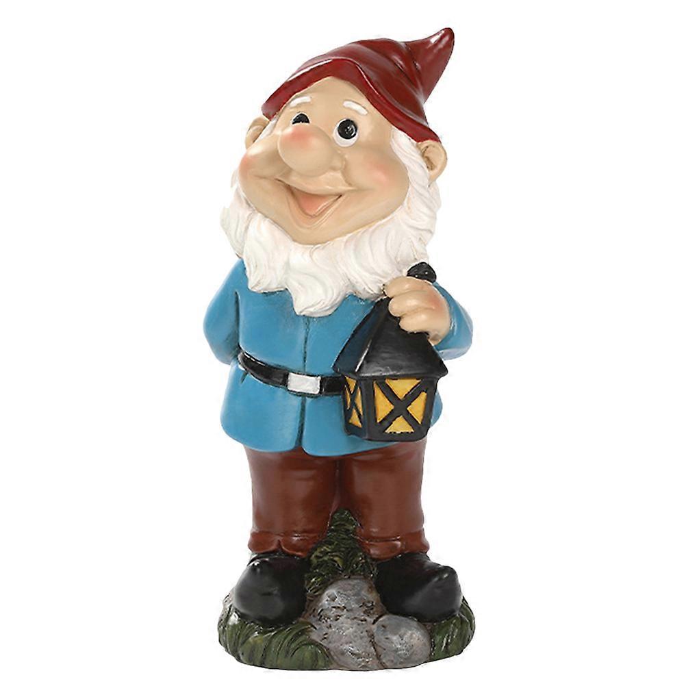 Desktop Decor Resin Dwarf Ornament for Garden Use 2Pcs