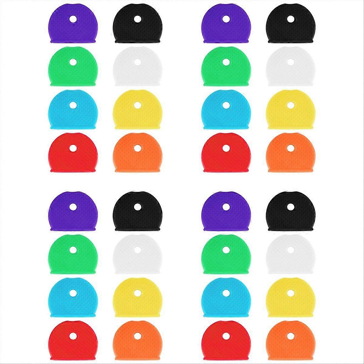 32Pcs Keycap Cover Labels, for Identification of Semicircular Keycaps