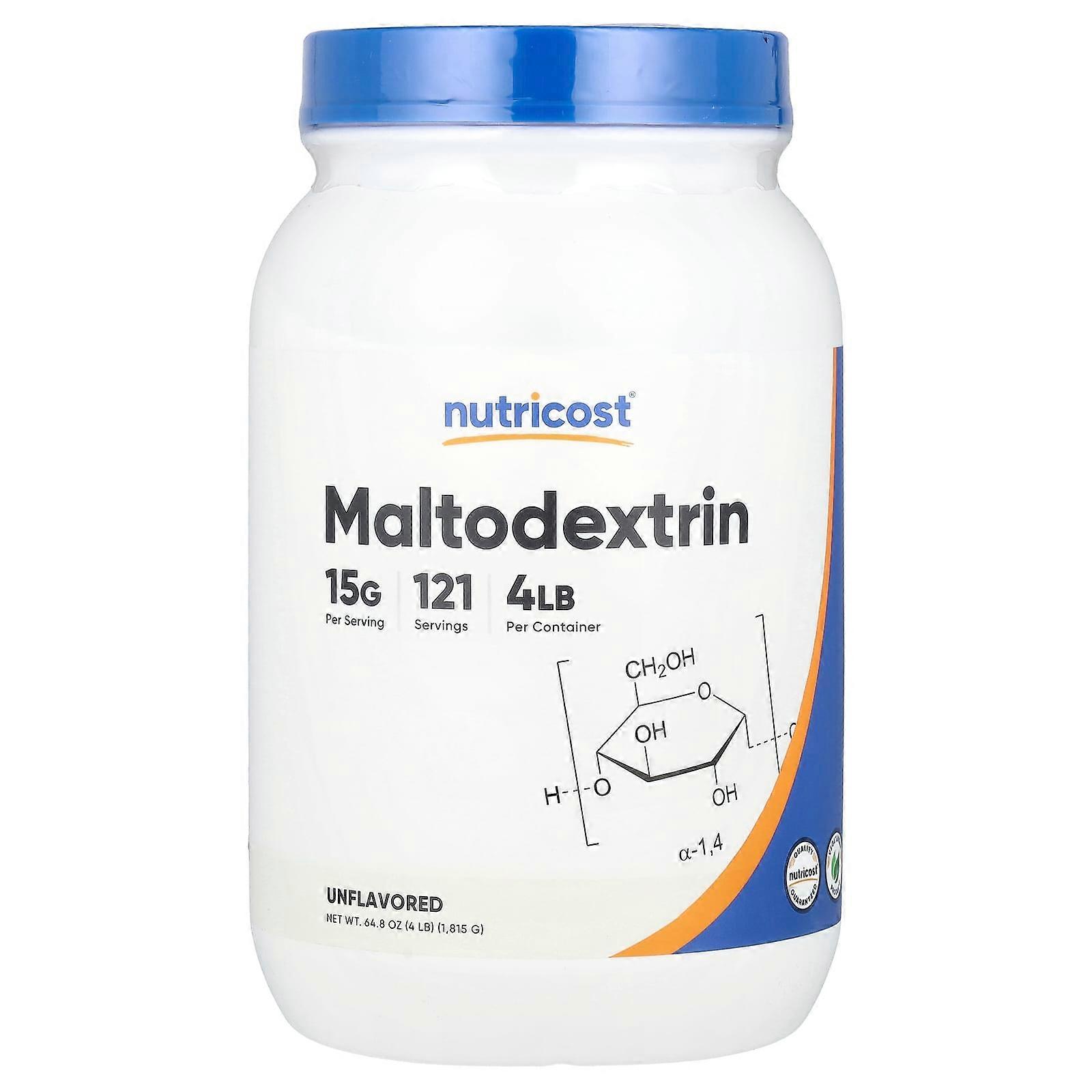 Maltodextrin, Unflavored, 64.8 oz (1,815 g)