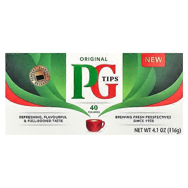 PG Tips, Original Tea, 40 Tea Bags, 4.1 oz (116 g)