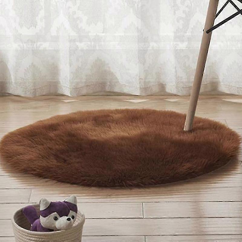 Luxora עגול עגול שטיח רך סלון חדר שינה שטיח רצפת שטיח מחצלת רכה