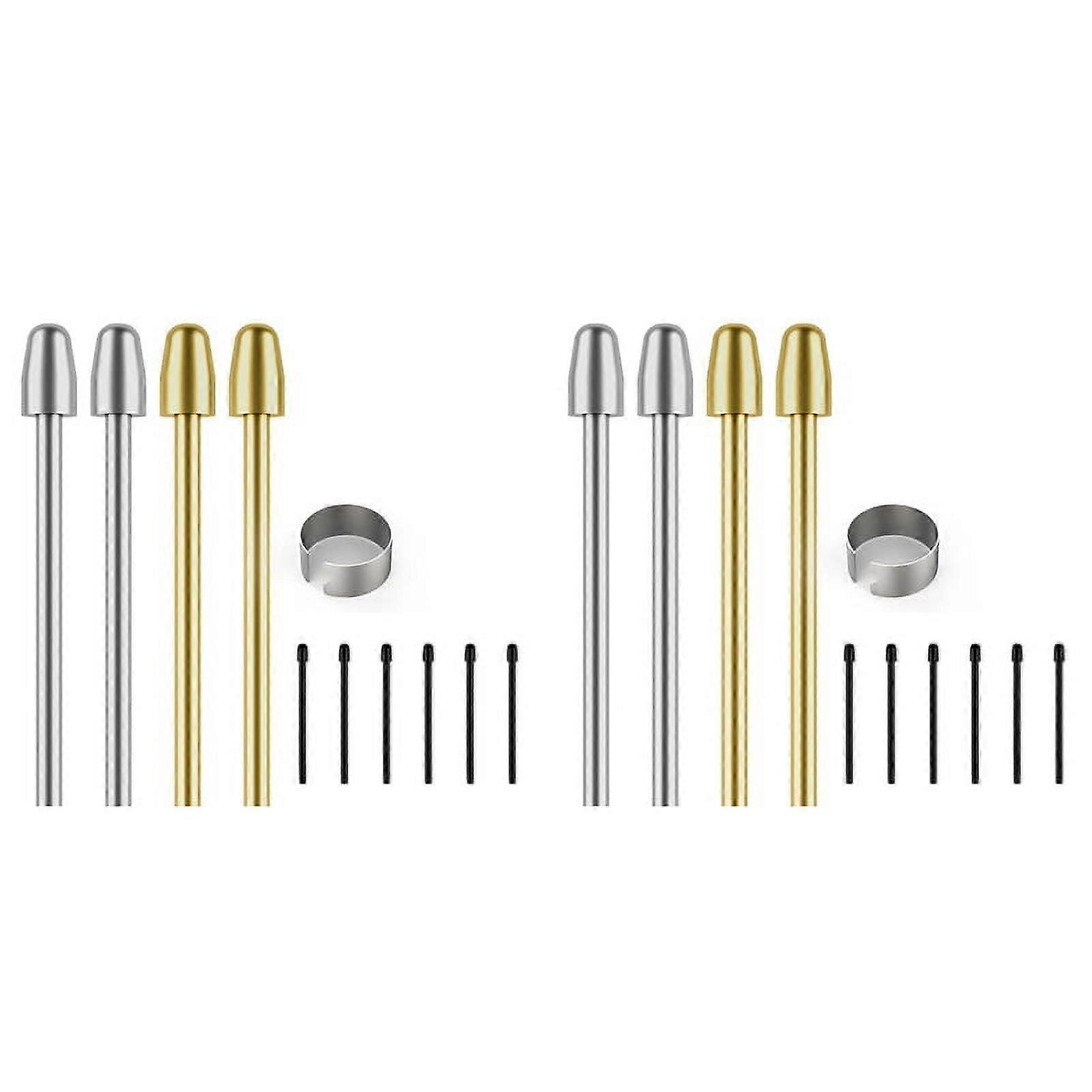 18x Marker Pen Stylus Tips for Remarkable 2,Remarkable 2 Pen Tips with Nibs Removal Tool,Metal Tips/Nibs Refill