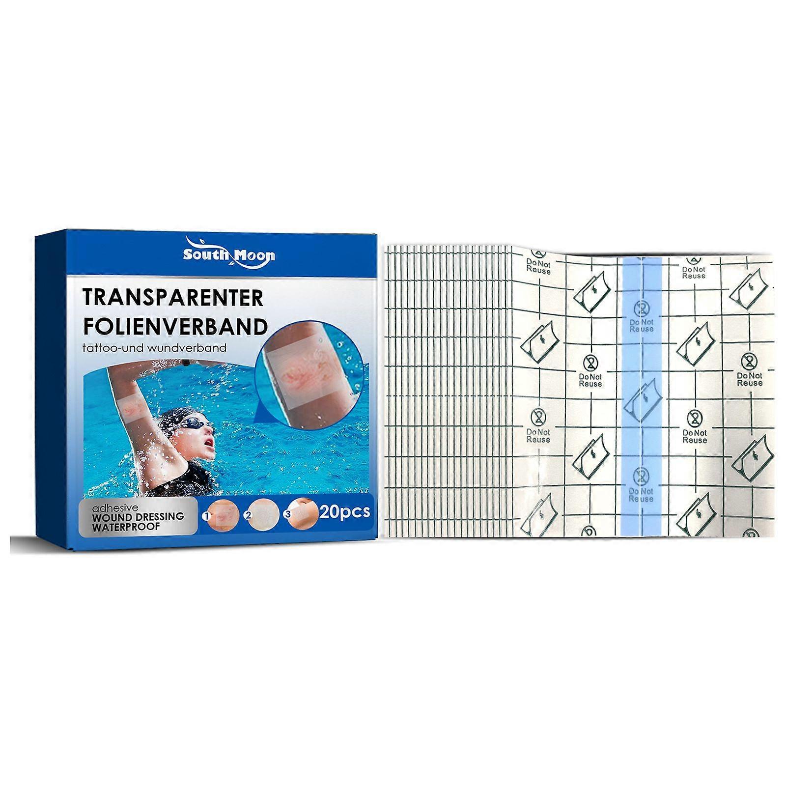 South Moon Care Waterproof Adhesive Bandage Elastic Fixed Wound Waterproof Bandage Wound Wrapping Bandage