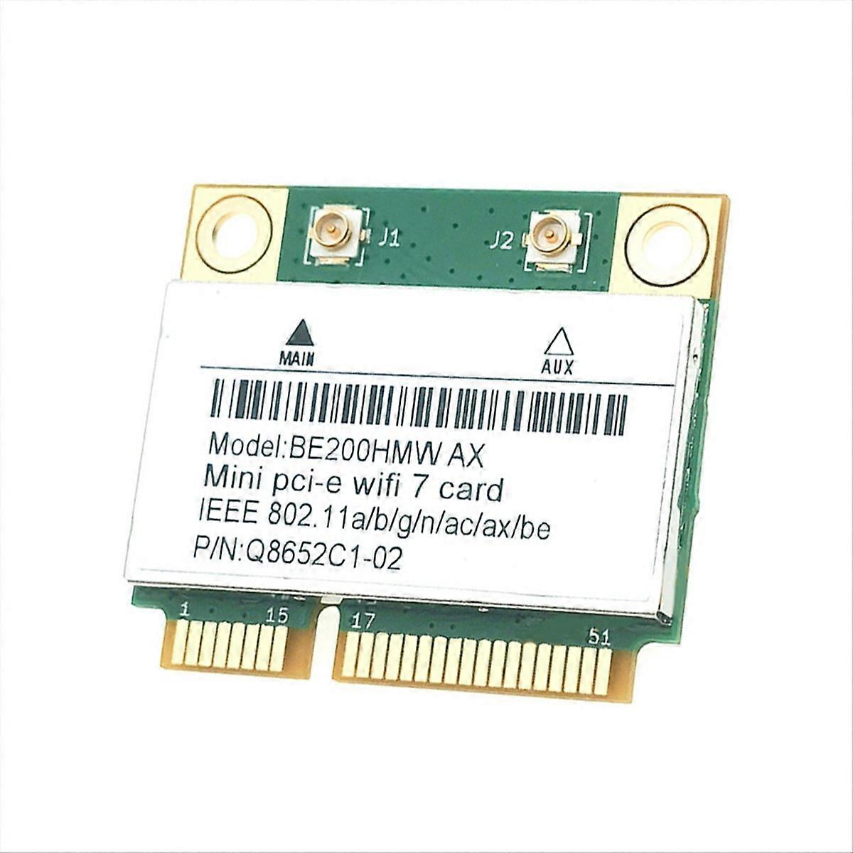 BE200 WiFi 7 Card for Bluetooth Network Adapter for PC