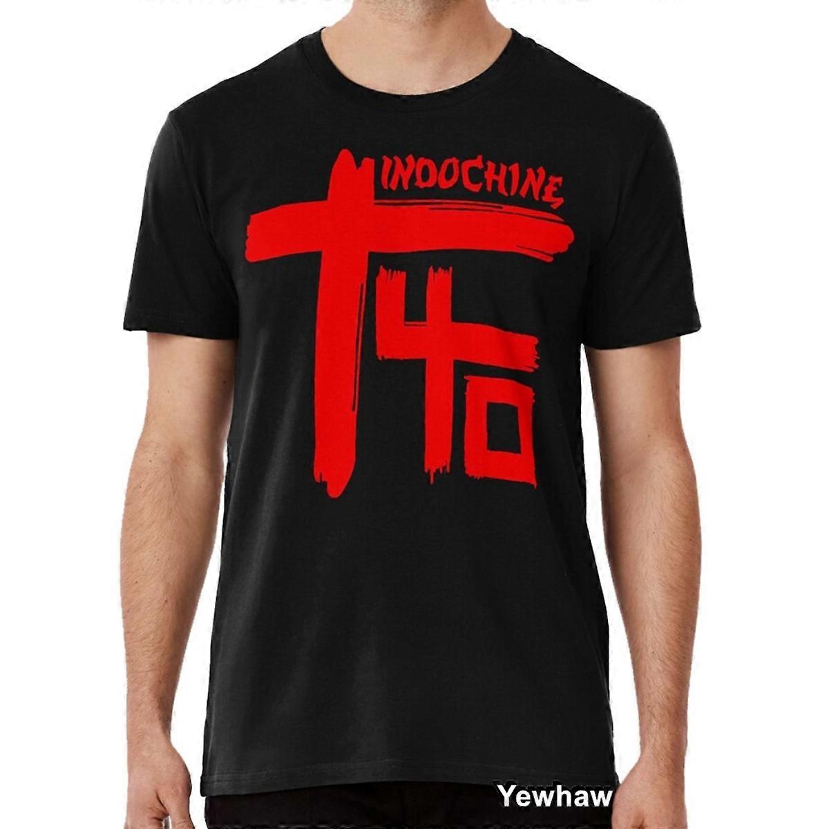 HISHARK indochine - logo T-shirt indochine bande masques indochine galaxie indochine trucs indochine