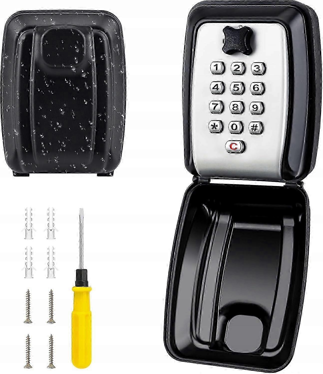Key Safe With Numeric Code, Key Box, Outdoor, Large With