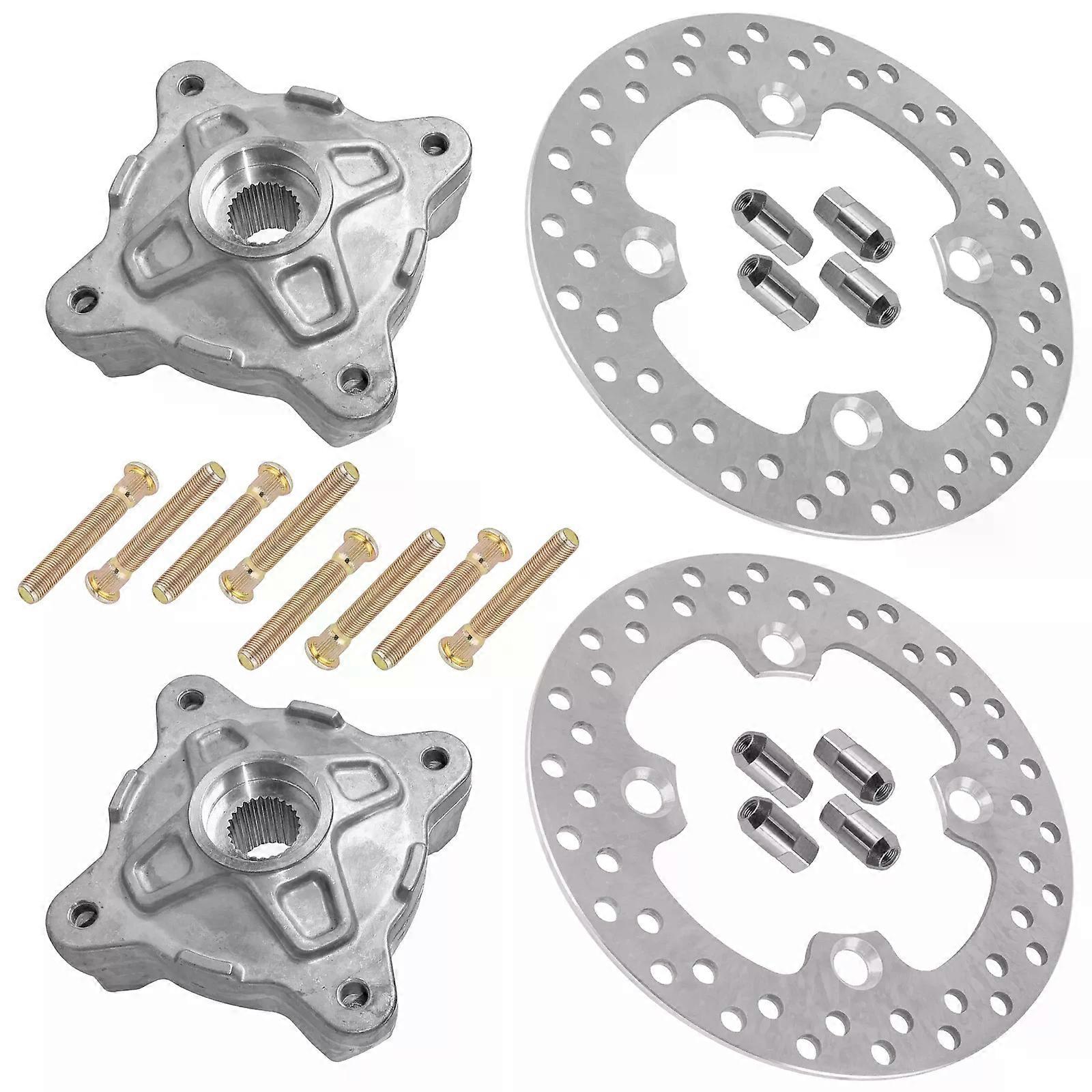 Front Wheel Hub & Brake Disc Kit for Polaris RZR 570 2012 2013 QTY20 NO.35755