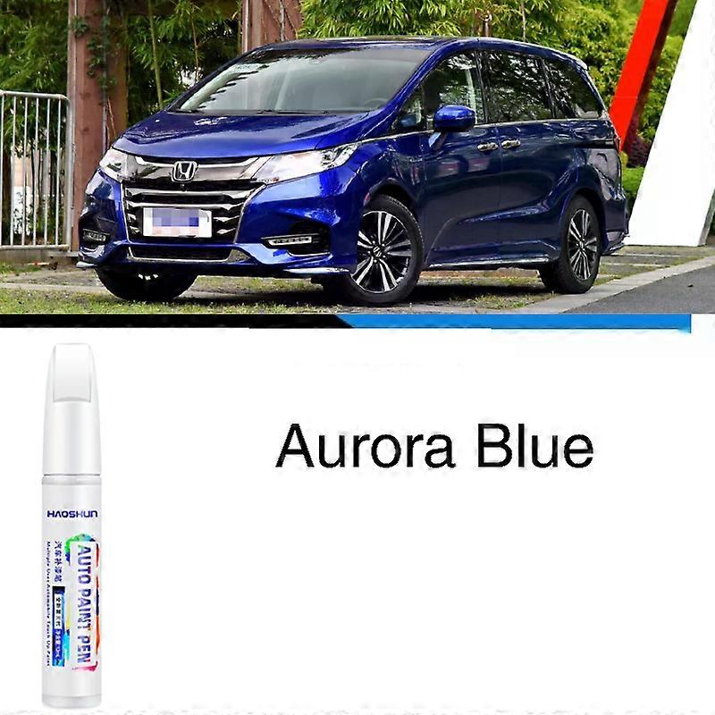 2 unidades de caneta de retoque de tinta azul para Honda Civic CRV Crown XRV, compatível com os modelos B588P, B593M, B607M, BG53M, B563P, B626M e NH820P.