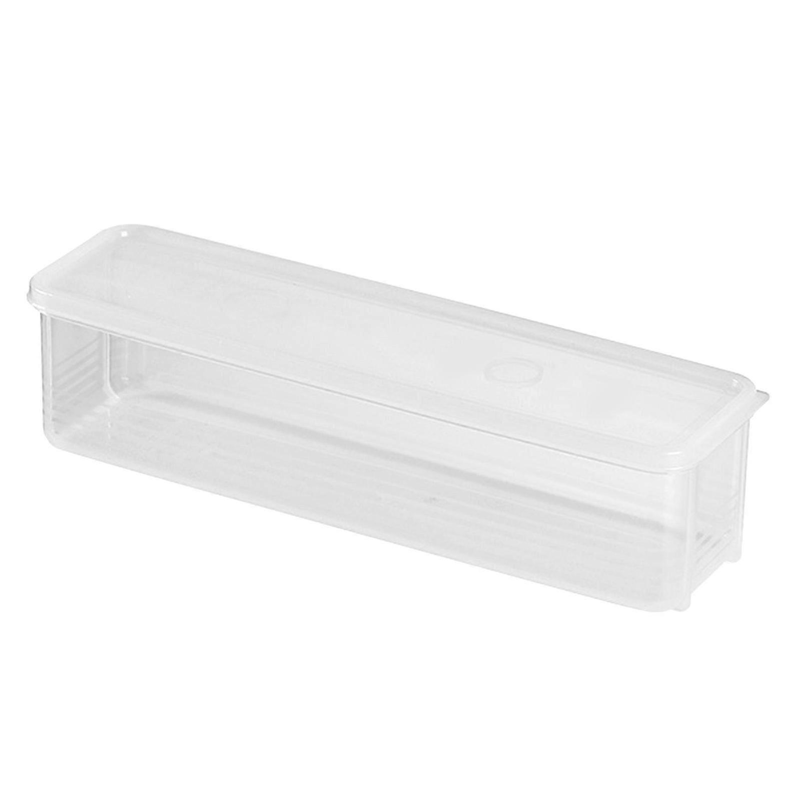 Leakproof Food Container compatible with Spaghetti - Rectangle PP Pasta Organizer Kitchen Storage