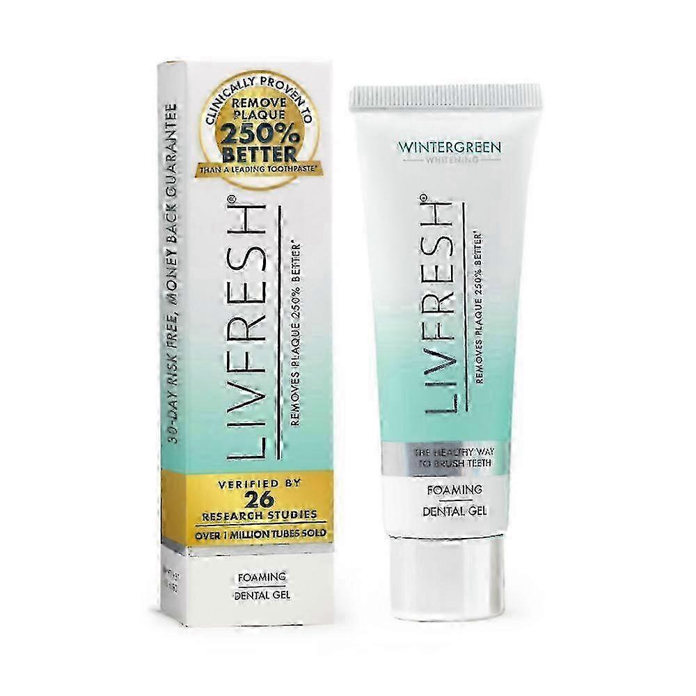 Fresh Toothpaste Gel for Improved Plaque Removal, Removes up to 250% More Effectively